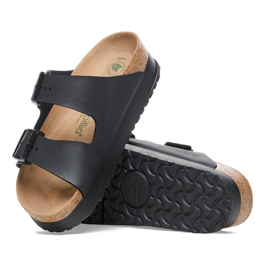 Arizona Donna Nero Pap Flex Platform Birkoflor Papillio by Birkenstock 1027395