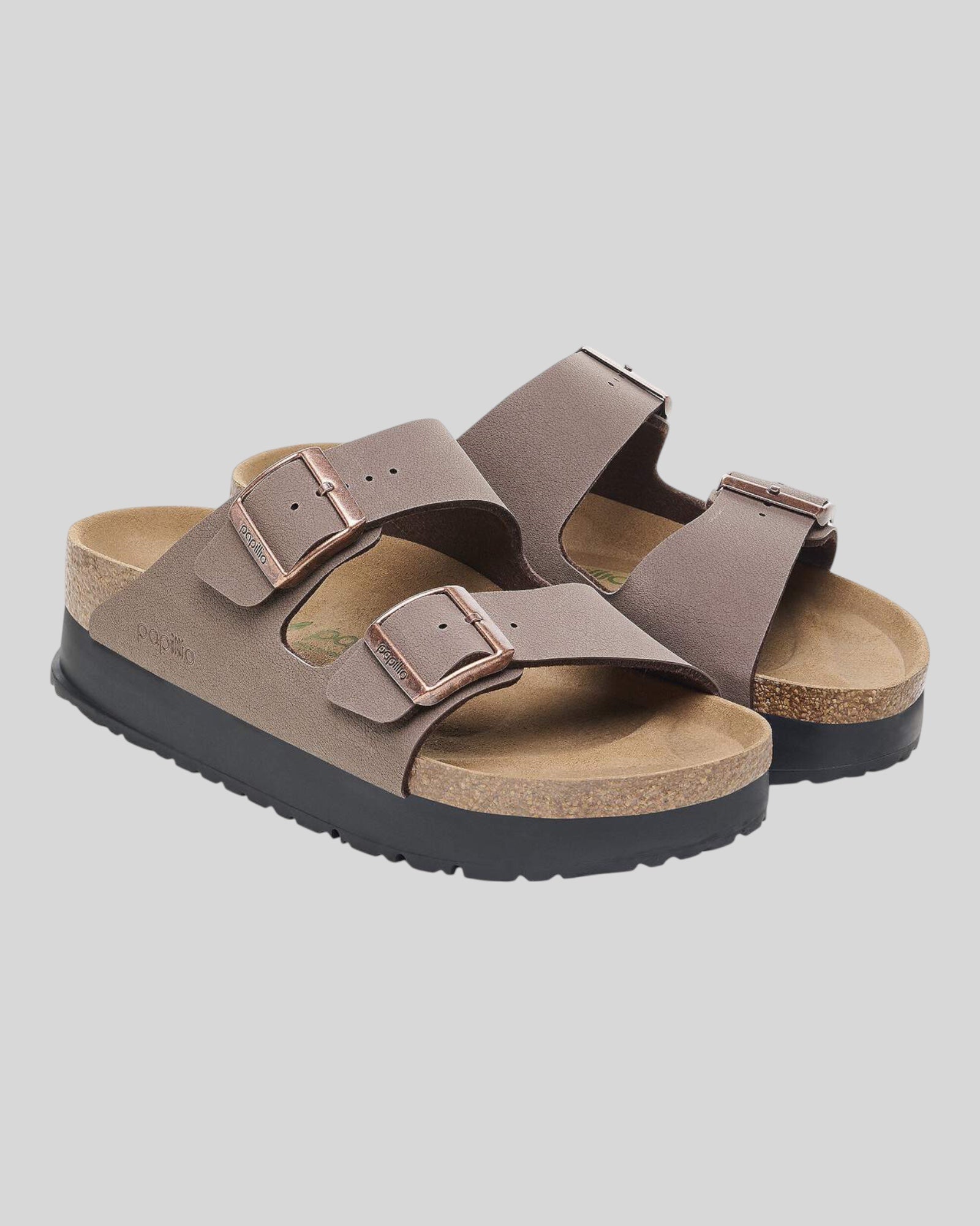 Arizona Damen Mocca Pap Flex Plateau Birkoflor Papillio von Birkenstock 1027417