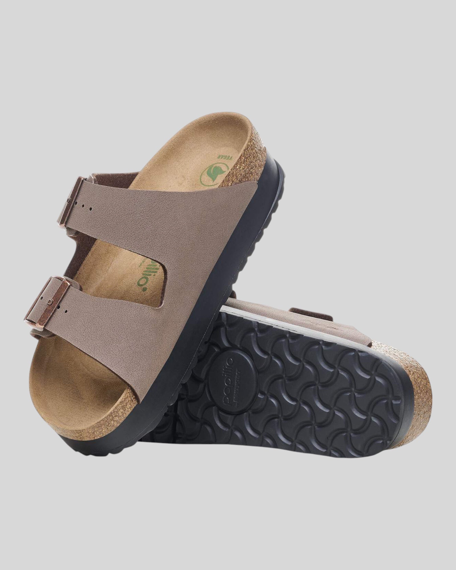 Arizona Damen Mocca Pap Flex Plateau Birkoflor Papillio von Birkenstock 1027417
