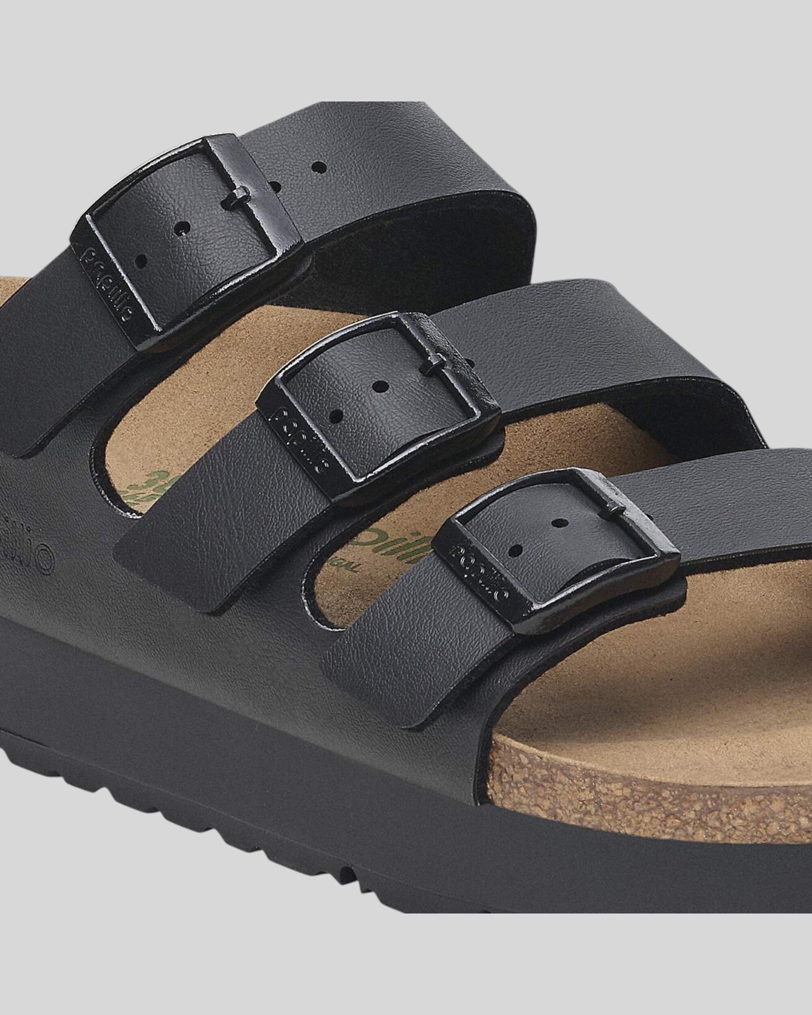 Arizona Florida III Nero Pap Flex Platform Birkoflor Papillio by Birkenstock 1029737