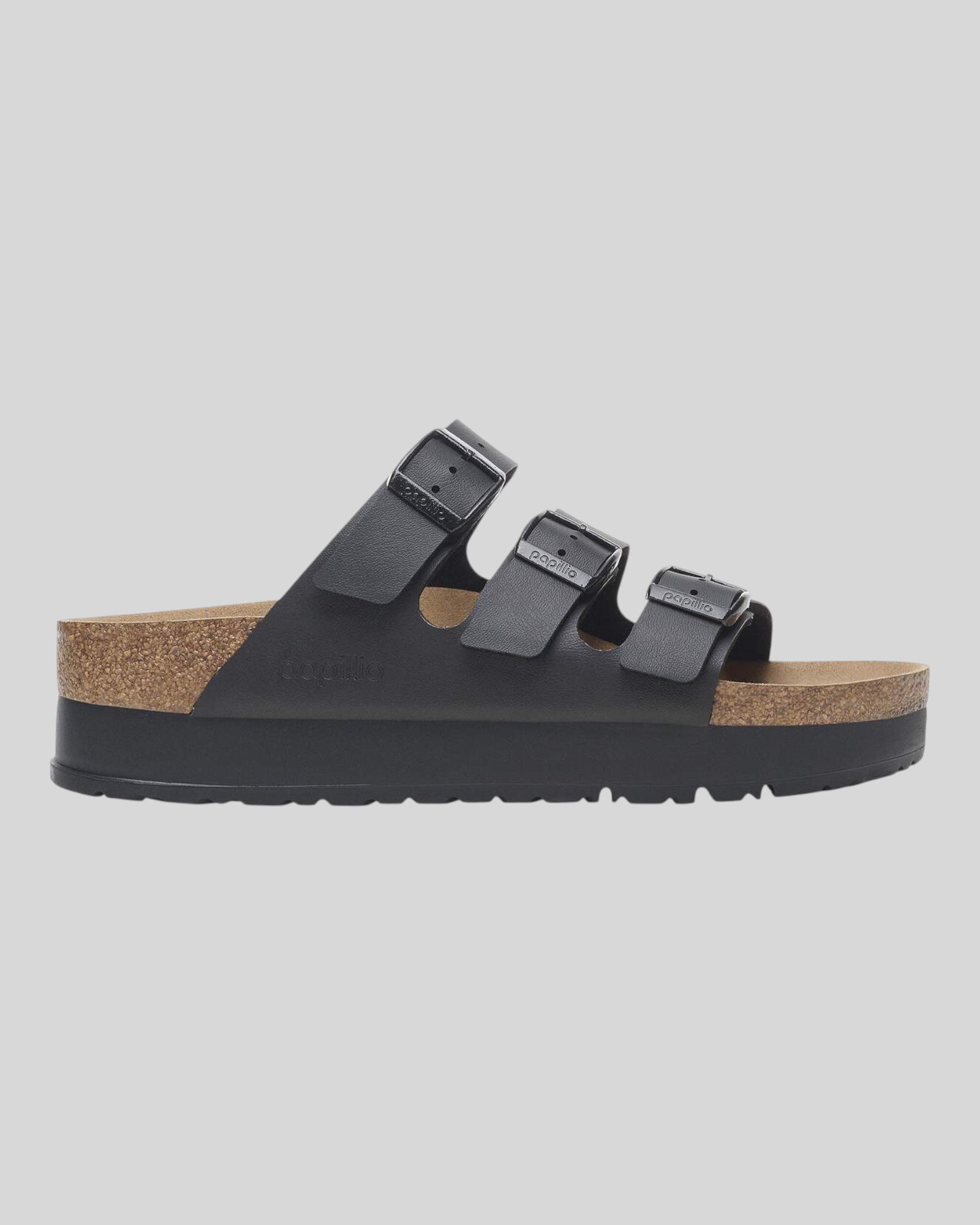 Arizona Florida III Nero Pap Flex Platform Birkoflor Papillio by Birkenstock 1029737