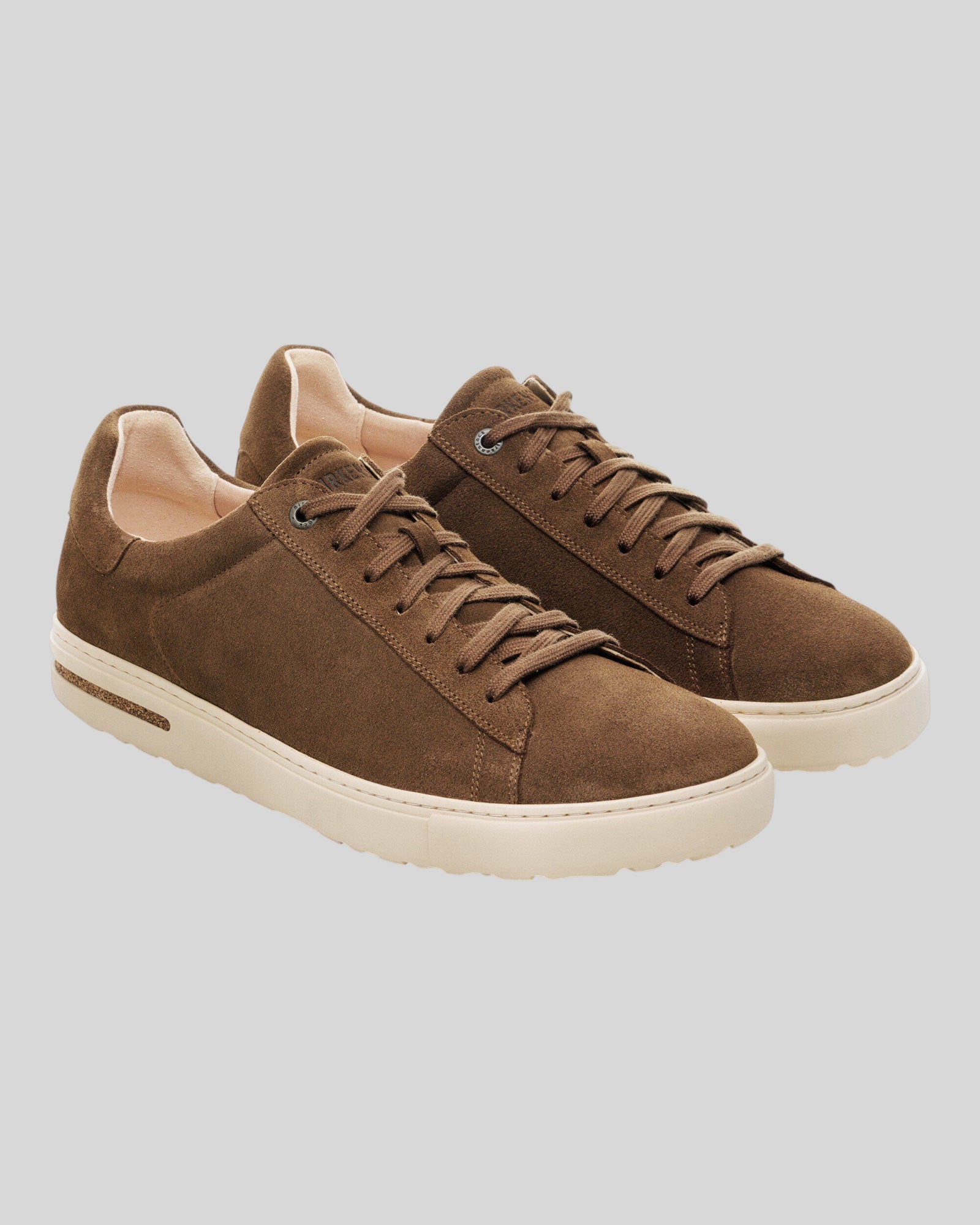 Sneakers Basse In Camoscio Bend Low Dark Tea 1030130 Birkenstock