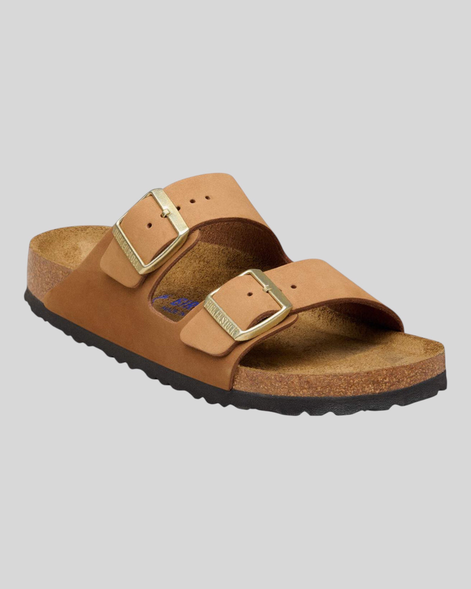 Arizona Plantare Morbido Pelle Nubuck Mink 1032086 Birkenstock