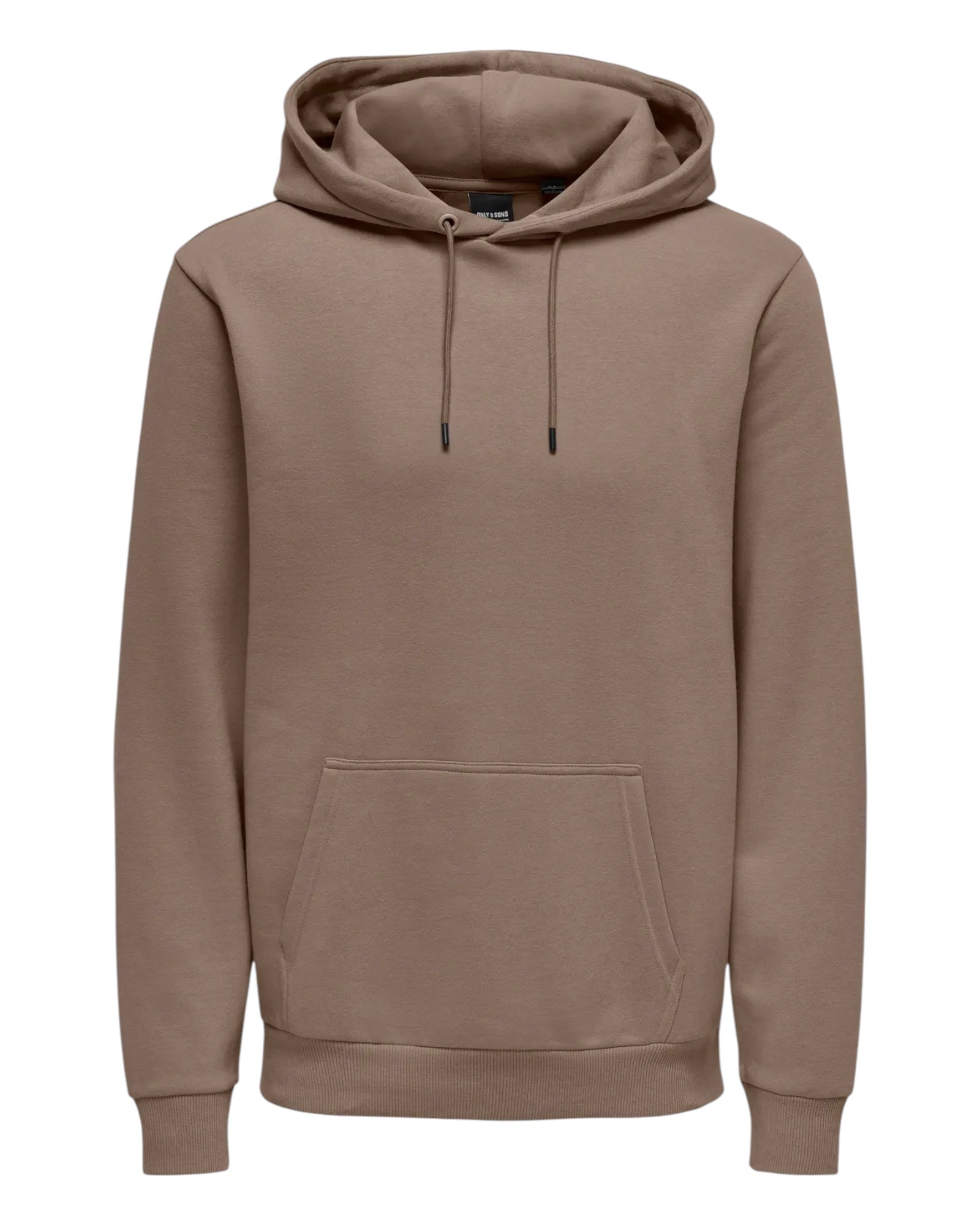Felpa Con Cappuccio Basic Onsceres Hoodie Sweat Desert Taupe 22018685 Only & Sons