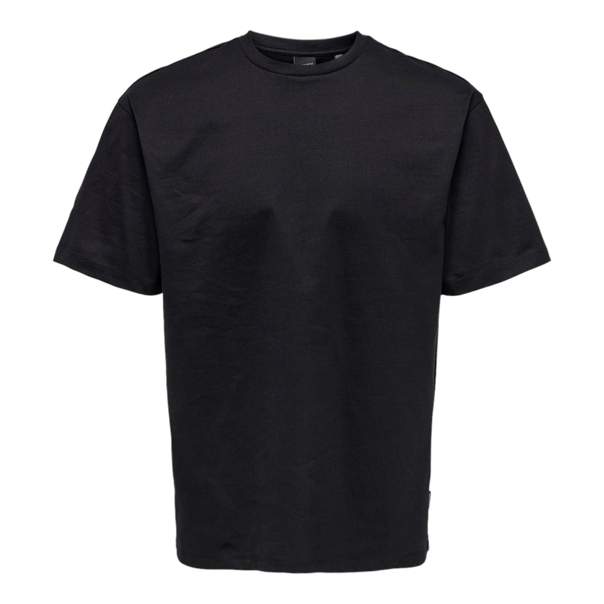 Basic Ons Fred Life Relaxed SS Tee T-Shirt Black 22022532