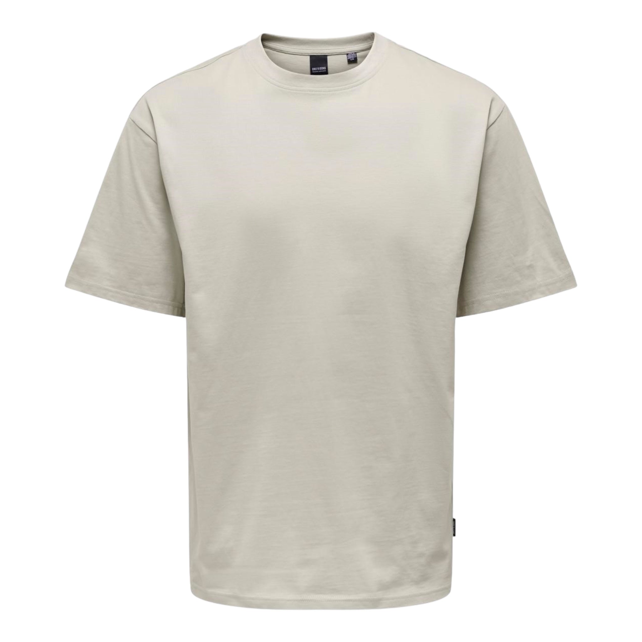 Basic Ons Fred Life Relaxed SS Tee Silver Lining T-Shirt 22022532