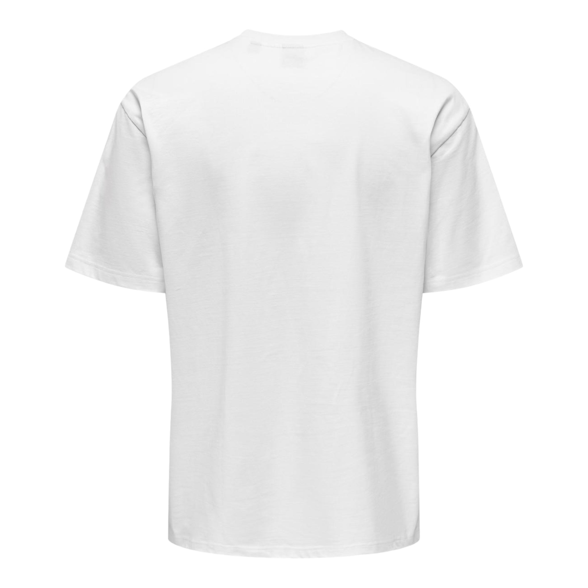 Basic Ons Fred Life Relaxed SS Tee Weißes T-Shirt 22022532