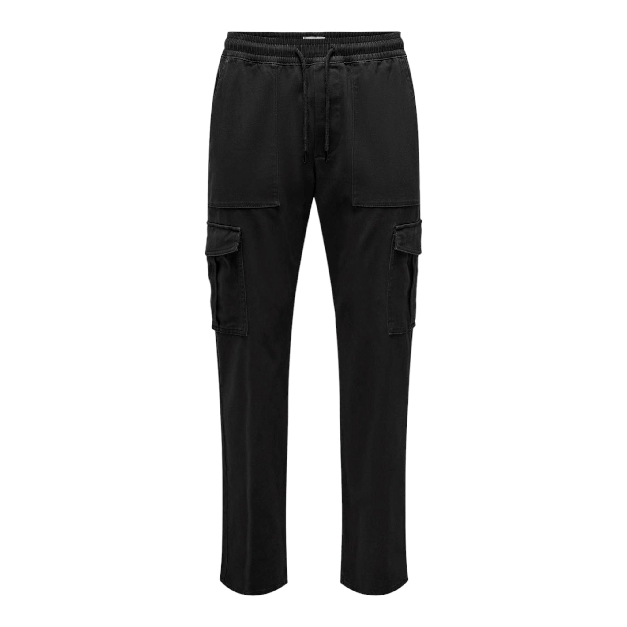 Pantalone Onsluc Cargo Tap 0121 Pant Nero 22027979 Only & Sons