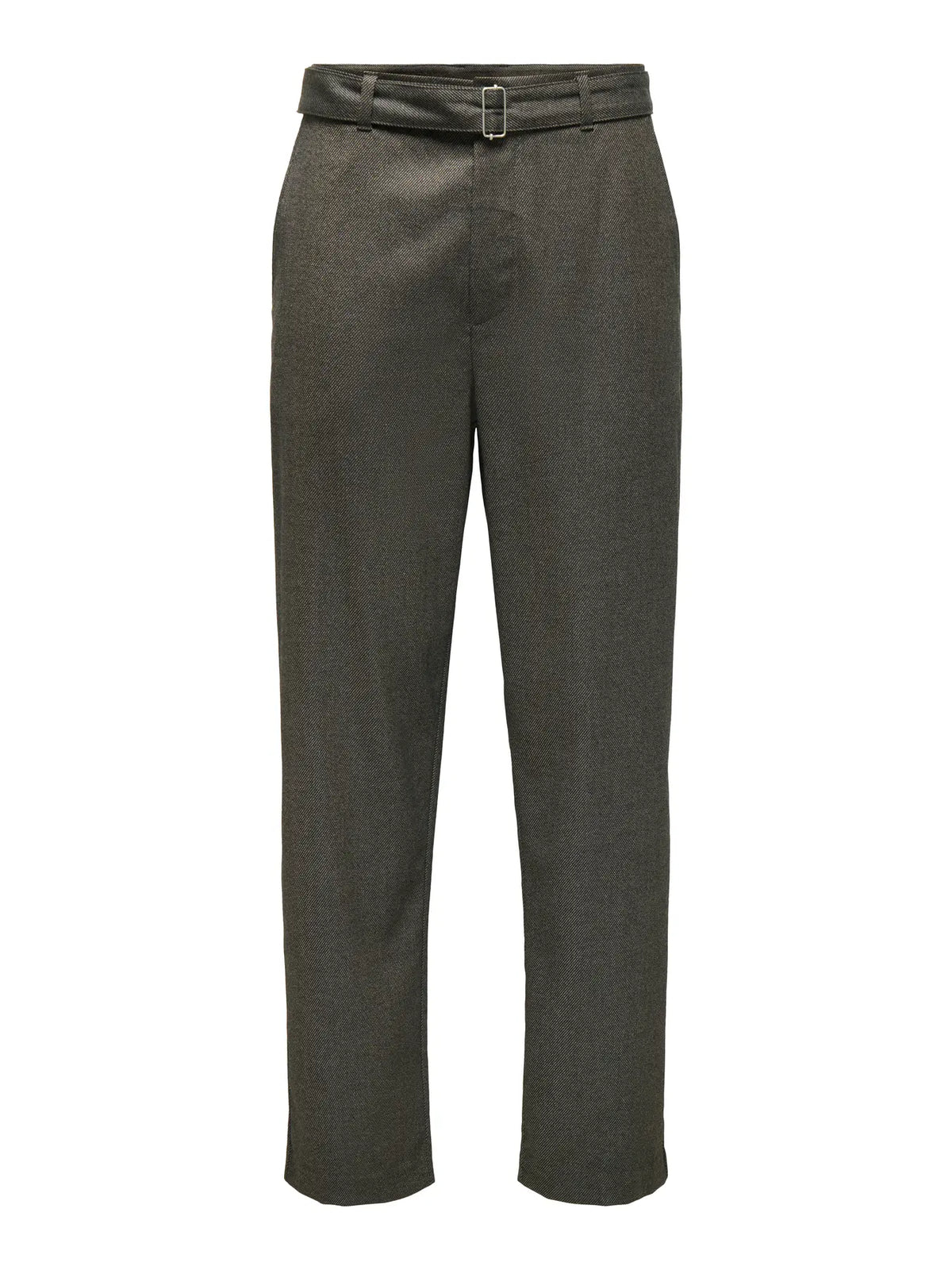 Pantalone uomo Only & Sons Tapered Fit con cintura Chocolate Brown 22039160
