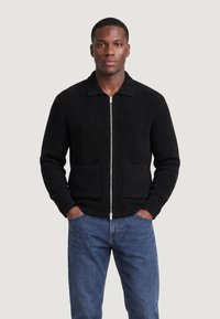 Cardigan ONLY & SONS ONSFRAME RLX ZIP CARDIGAN KNIT nero, codice 22039392