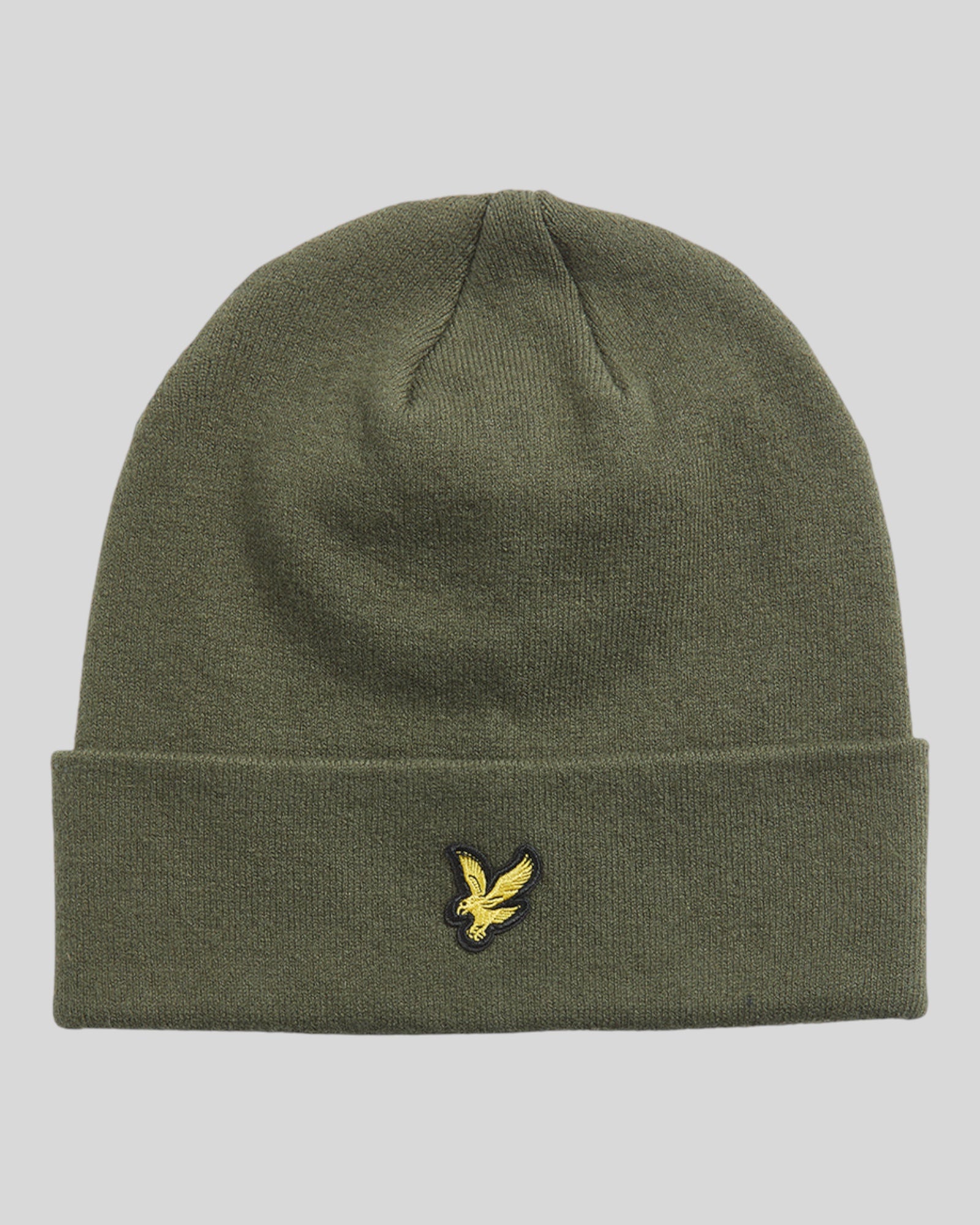 Cappello Con Risvolto Merino Wool Blend Beanie Deep Depths HE2313A X848 Lyle & Scott