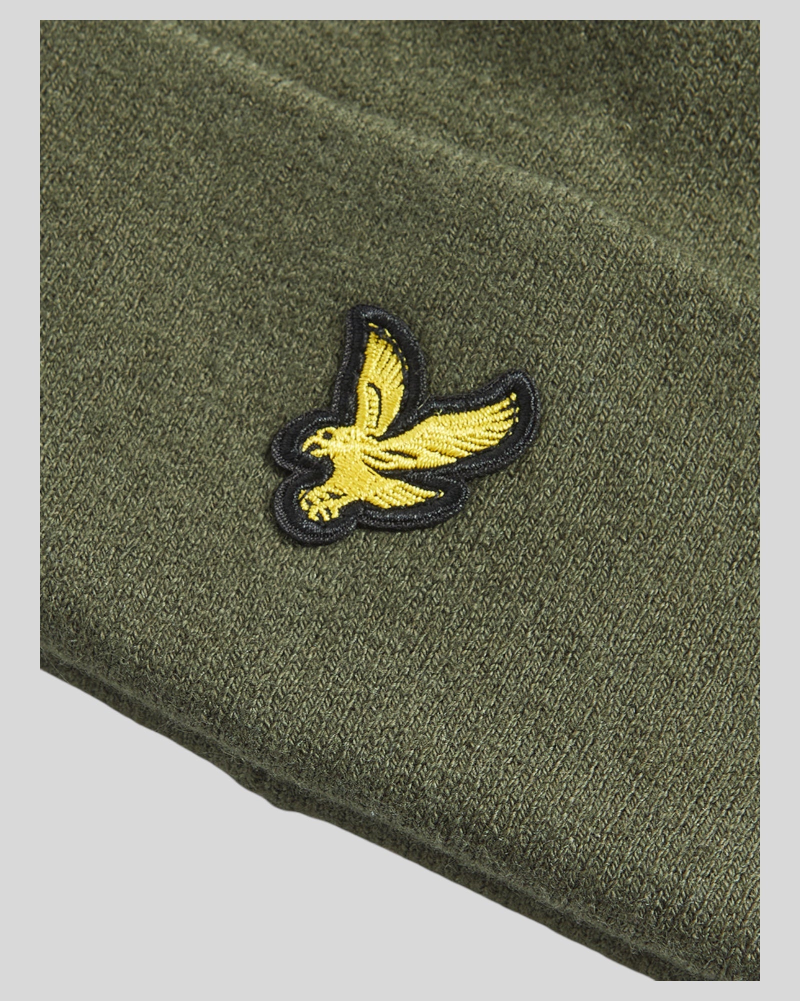 Cappello Con Risvolto Merino Wool Blend Beanie Deep Depths HE2313A X848 Lyle & Scott