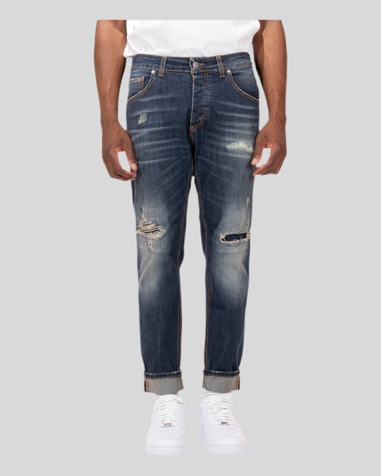 Jeans 5 Tasche New Woll 742B Soldier