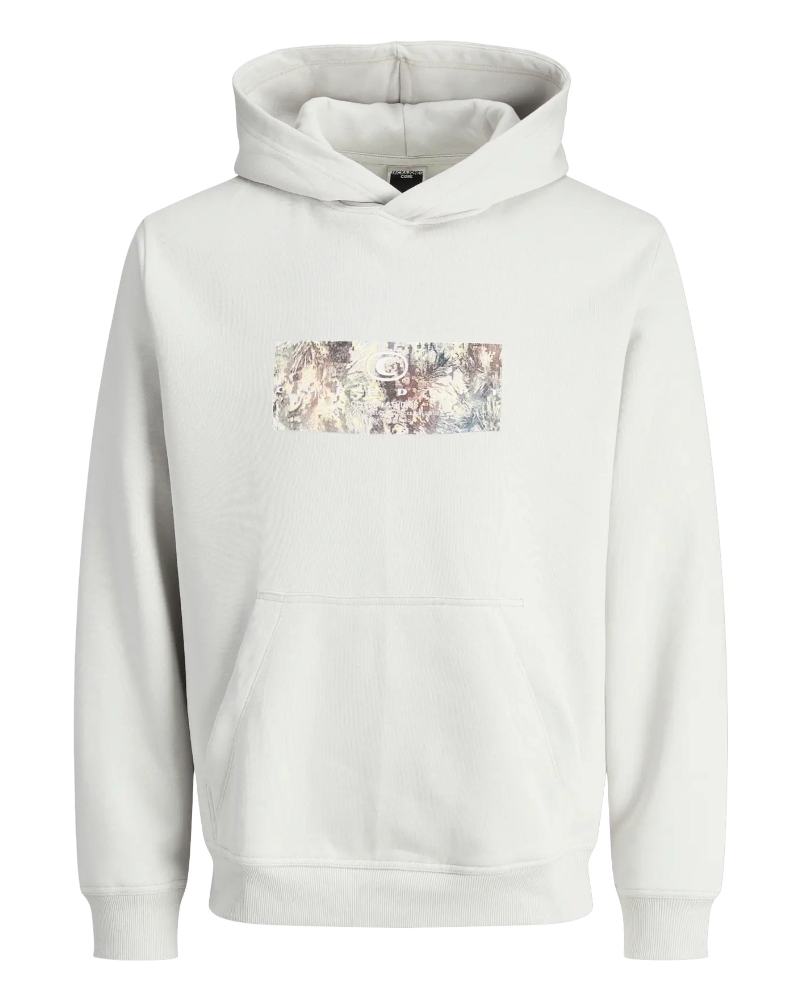 Felpa Con Cappuccio Jcostance Text Print Sweat Hoodie Vapor Blue 12282839 Jack & Jones