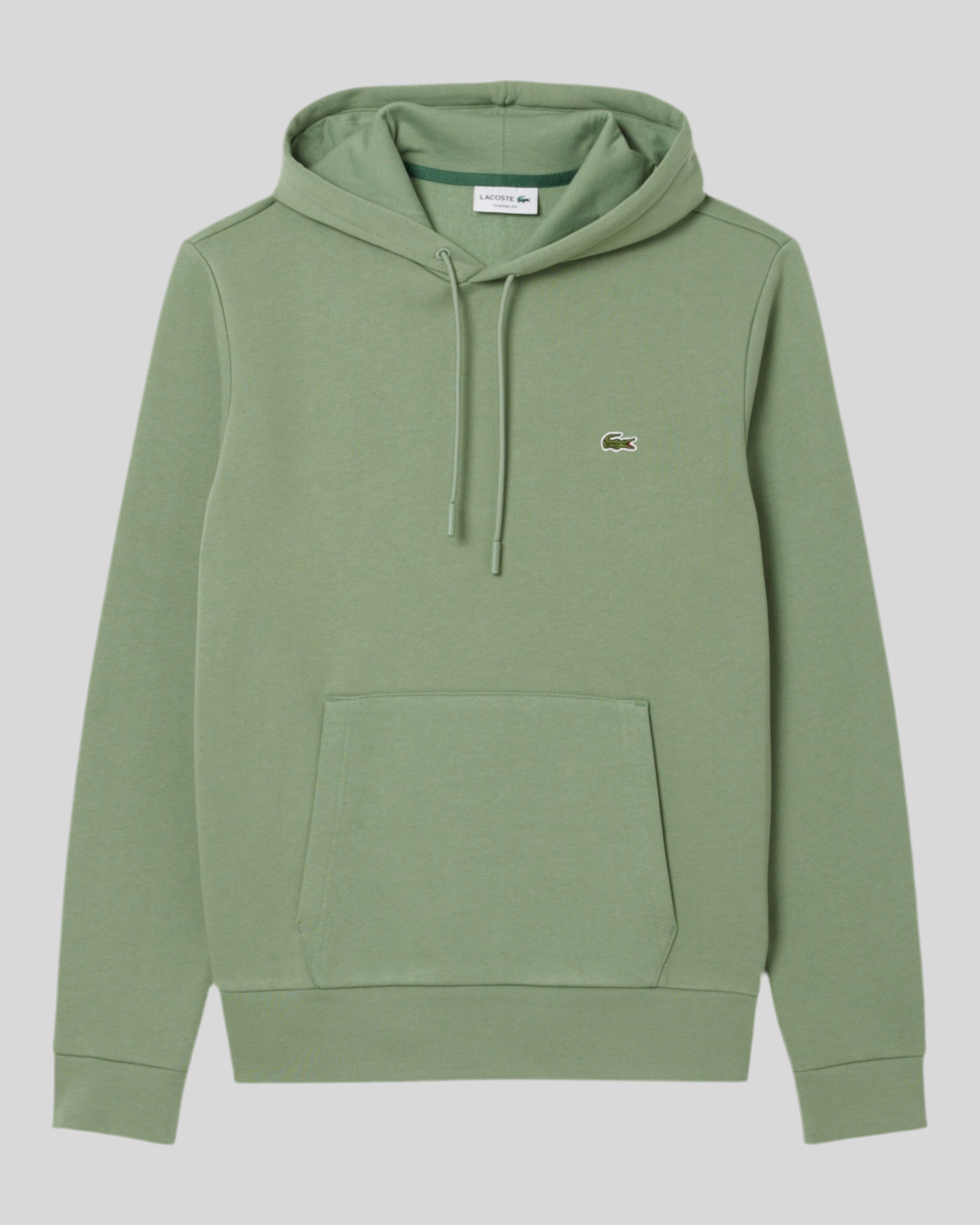 Felpa Con Cappuccio Classic Fit Verde SH9623-00-S86 Lacoste