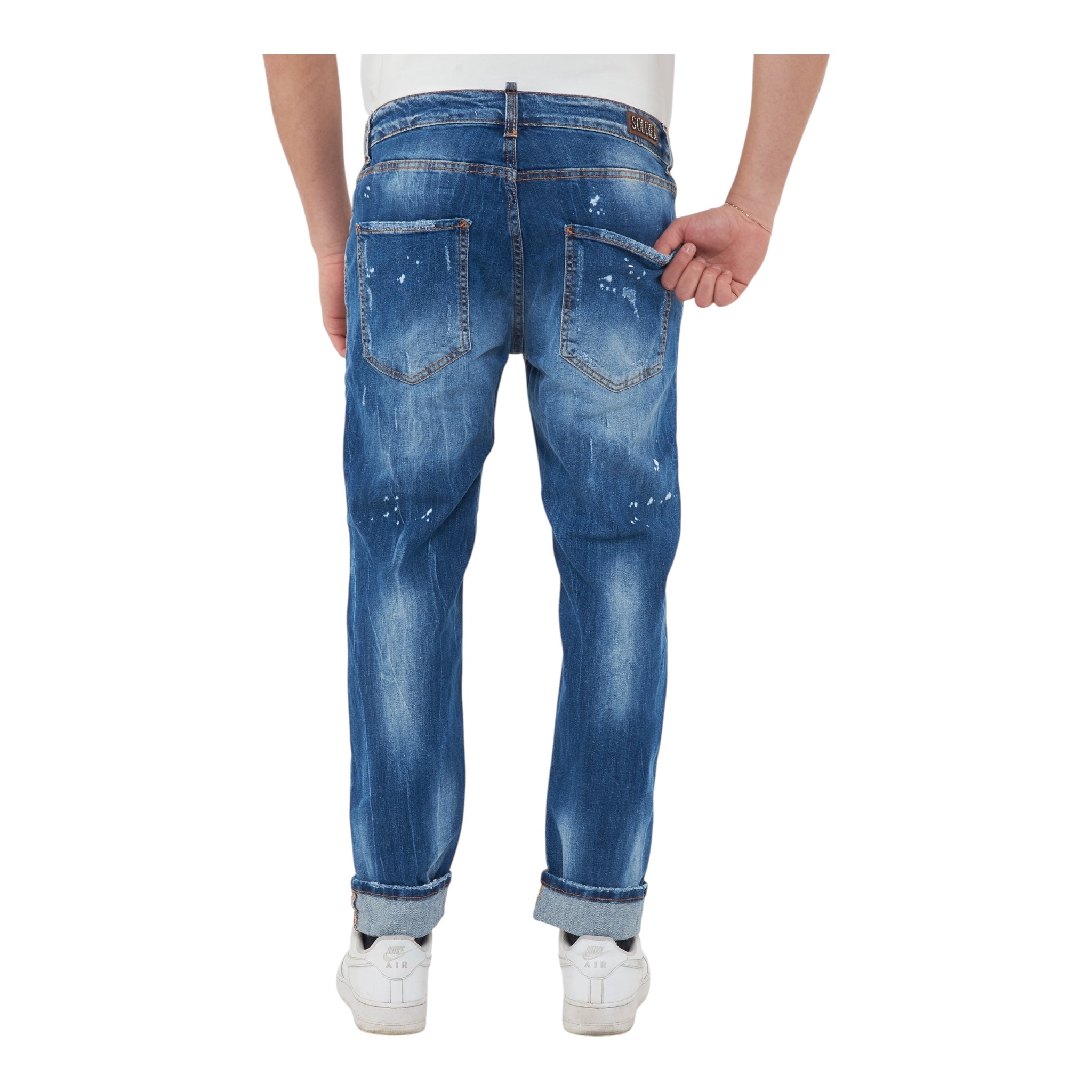 Jeans Regular New Woll 735B Soldier