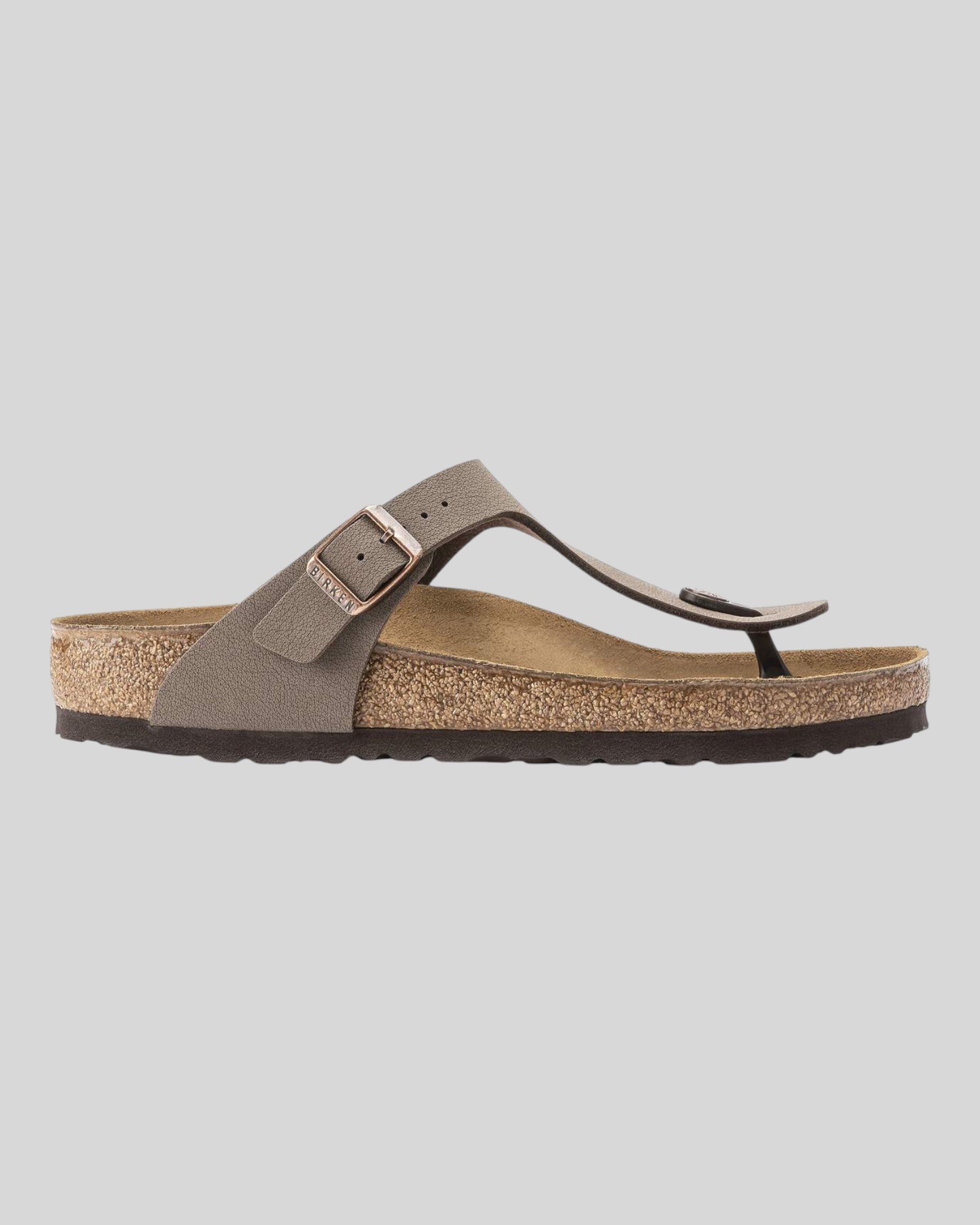 Gizeh Sandalo Donna Infradito Mirko-Flor Nubuk Mocha 0043751 Birkenstock