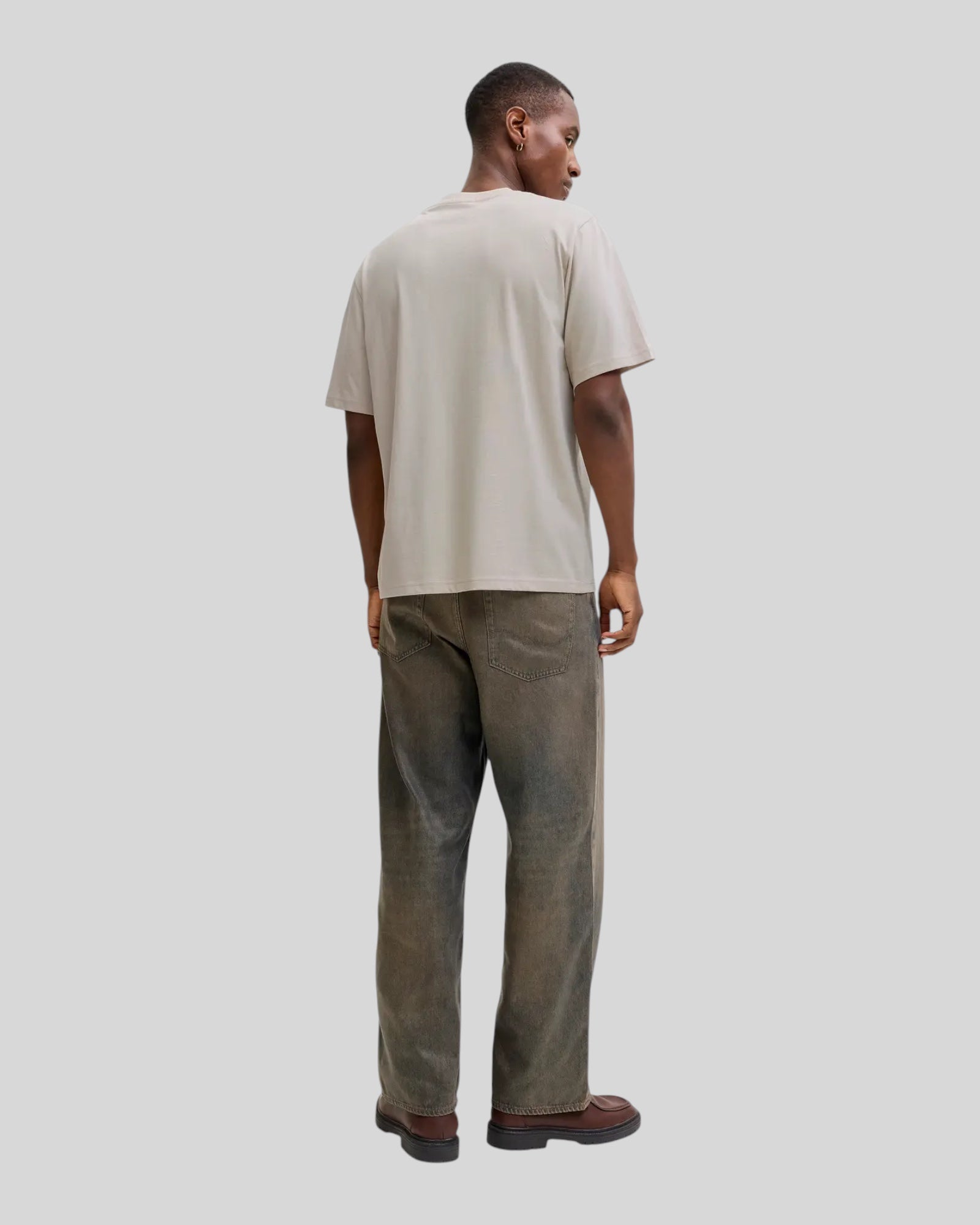 T-Shirt Jjedenver Graphic Tee Moonbeam 12291213 Jack & Jones