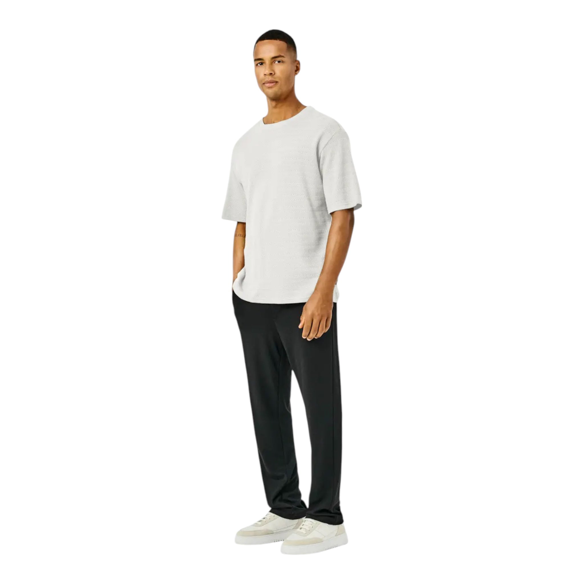 T-Shirt In Maglia Givo Regular Fit Cloud Dancer 22031761 Only & Sons