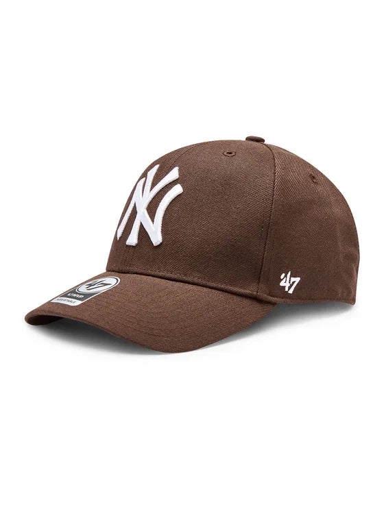 Cappello con Visiera ’47 Brand New York Yankees MVP Marrone – B-MVPSP17WBP-BW-BROWN