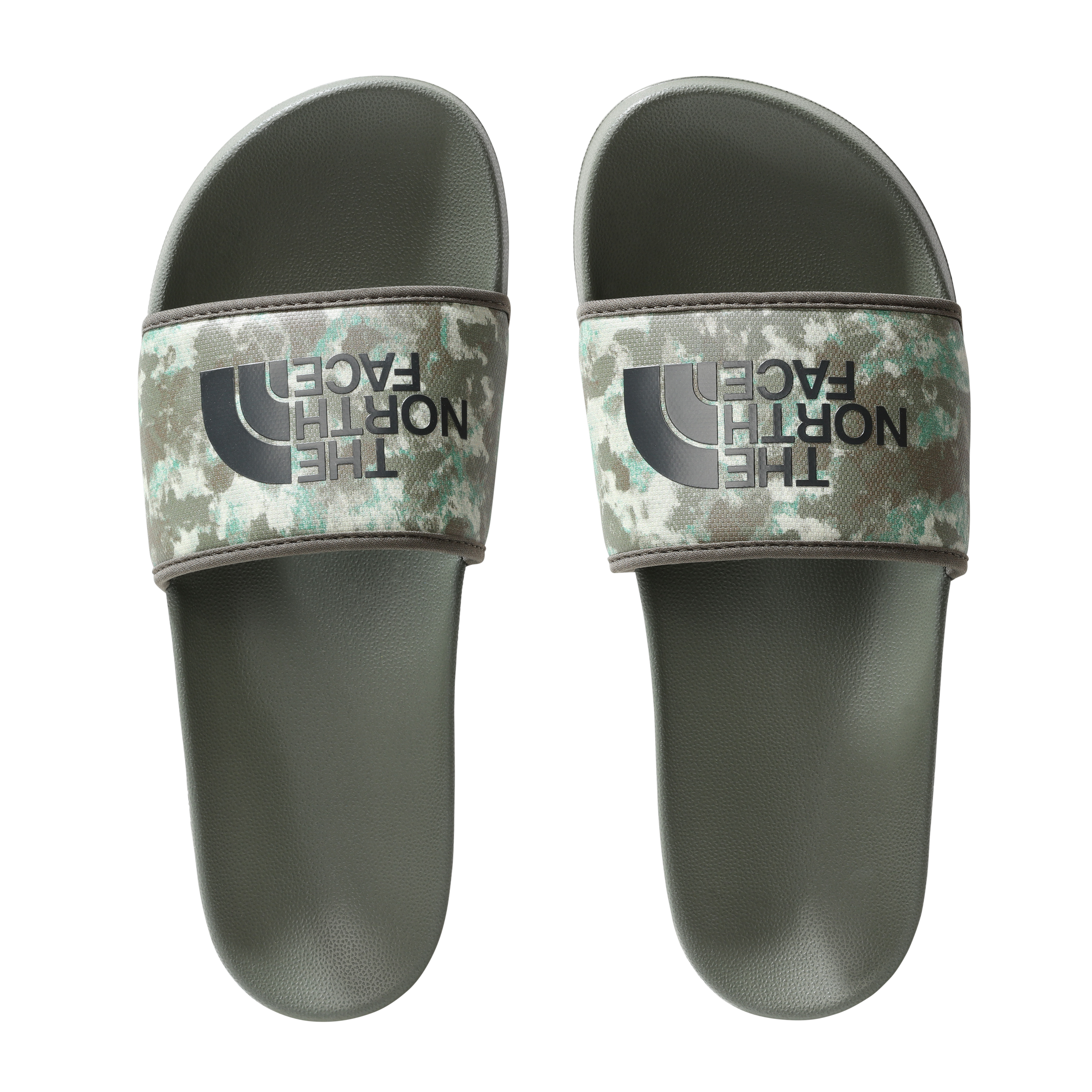 Men's Slippers Base Camp Slide III Green NF0A4T2RIYL-100 The North Face