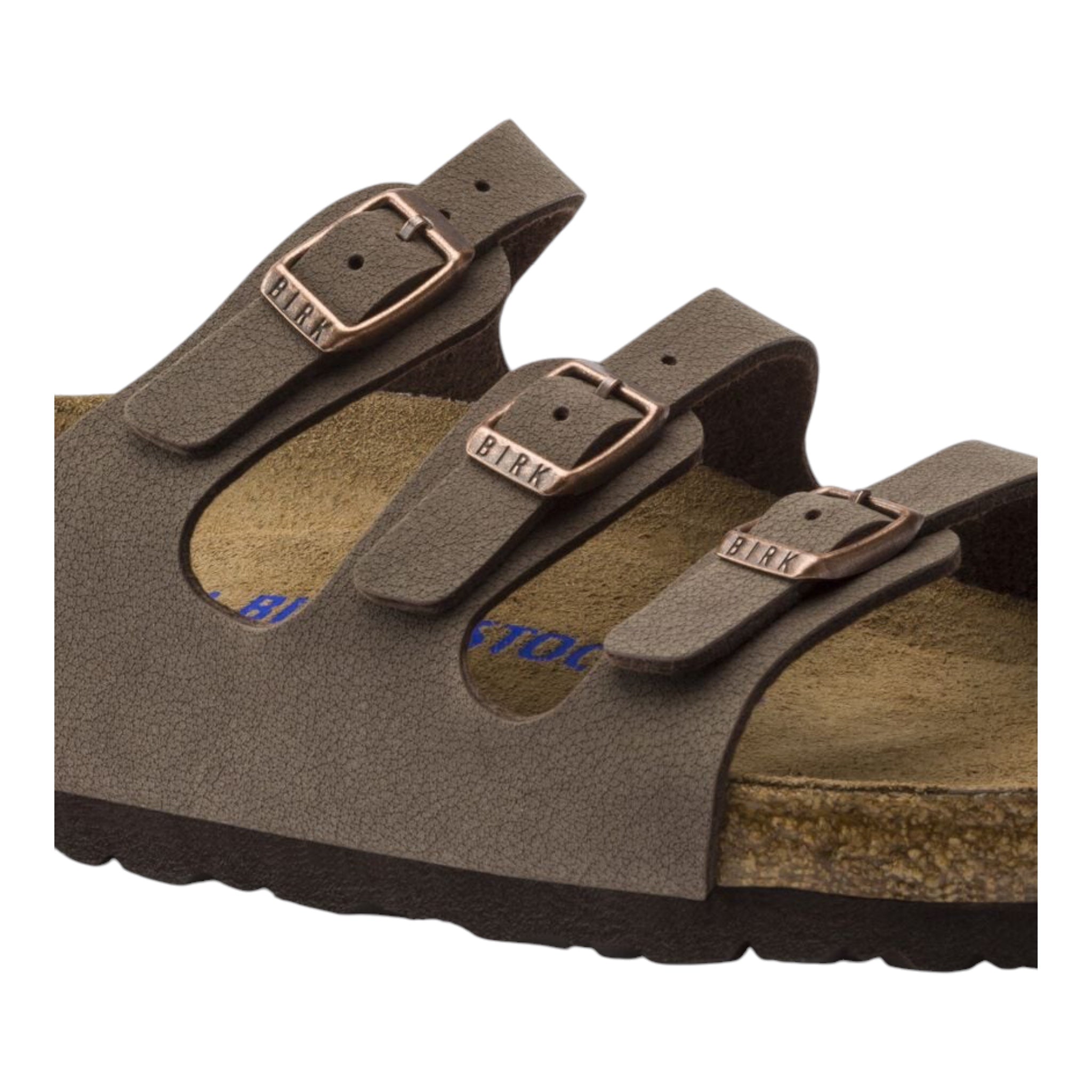 Florida Donna Birko-Flor Soft Bend Mocha 053881 Birkenstock
