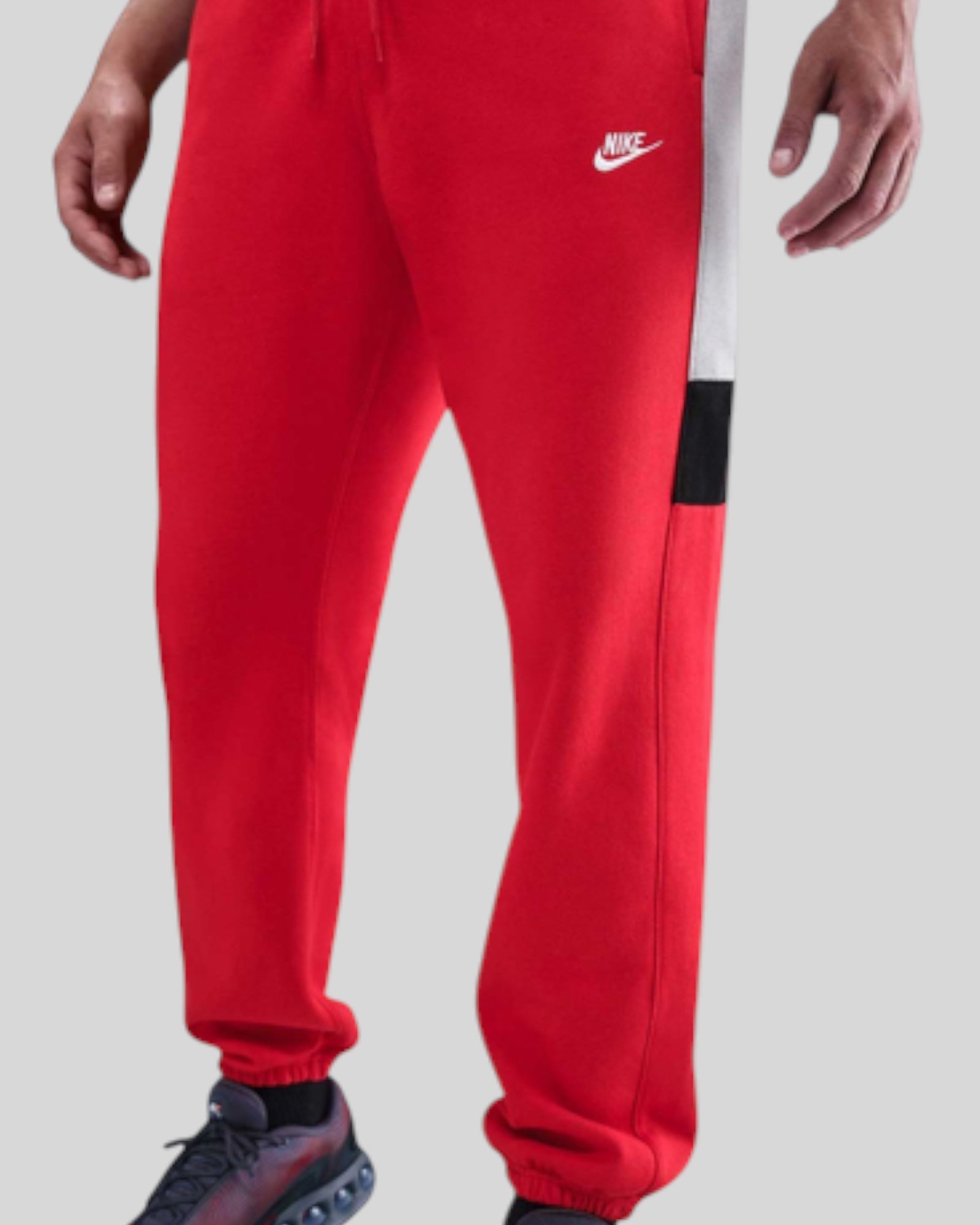 Tuta Completa Sportswear Club Fleece Hooded Rosso HV1165-657 Nike