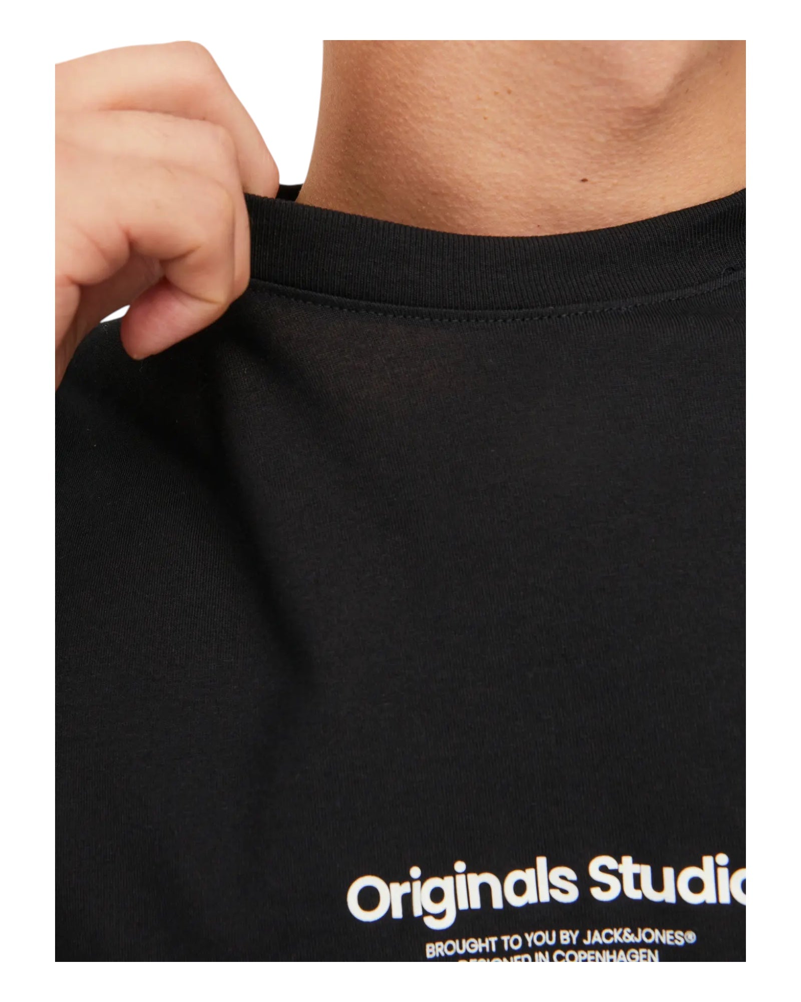 T-Shirt Jorvesterbro Tee ss Nero 12240121 Jack & Jones