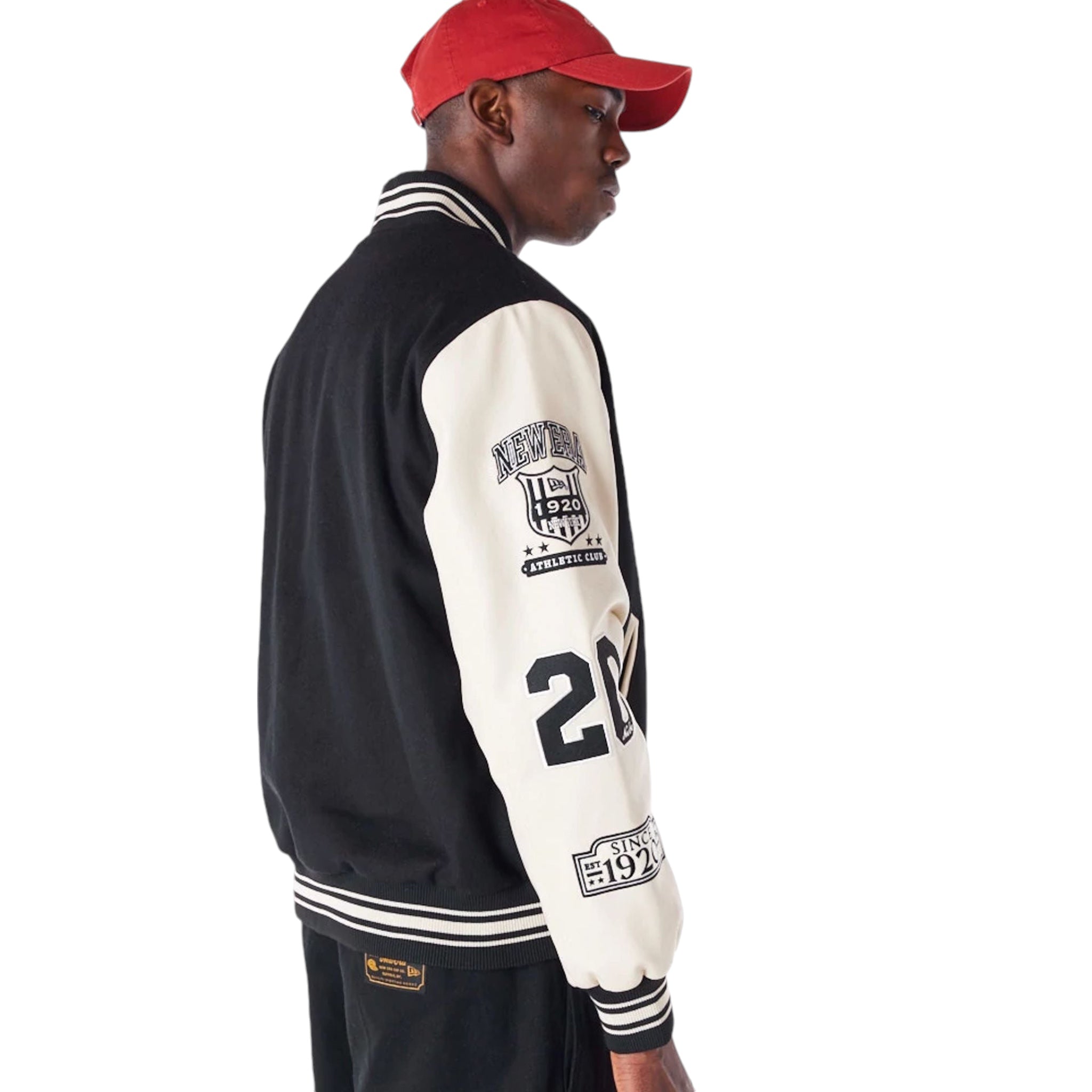 Giacca Varsity Patch Nero 60564817 New Era