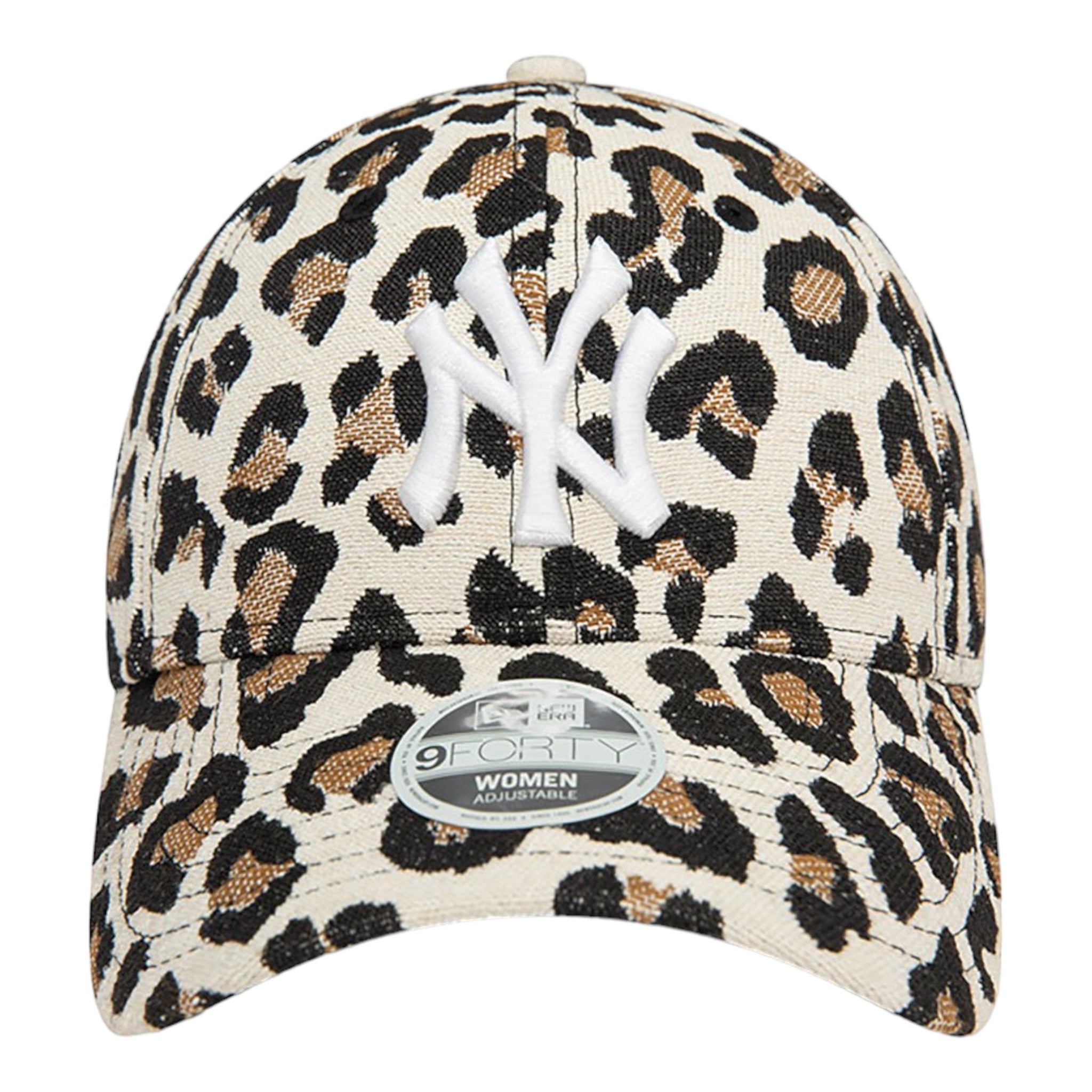 9Forty New York Yankees Leopard Women's Visor Hat Black 60565254