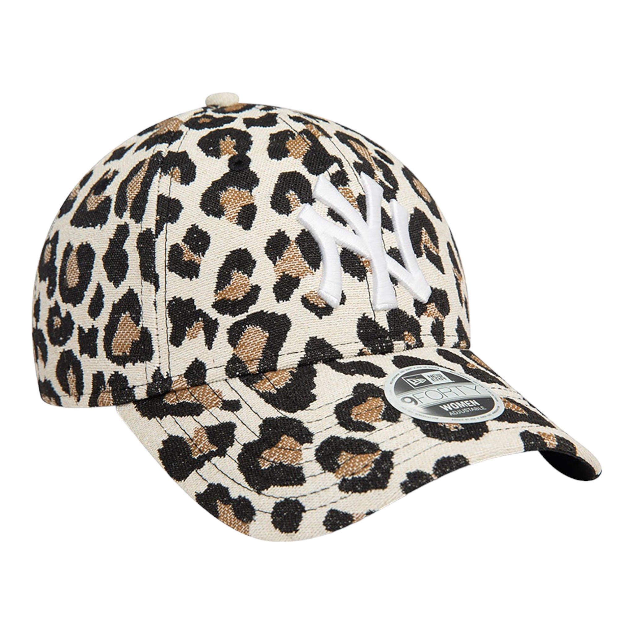 Cappello Con Visiera 9Forty New York Yankees Leopard Donna Nero 60565254