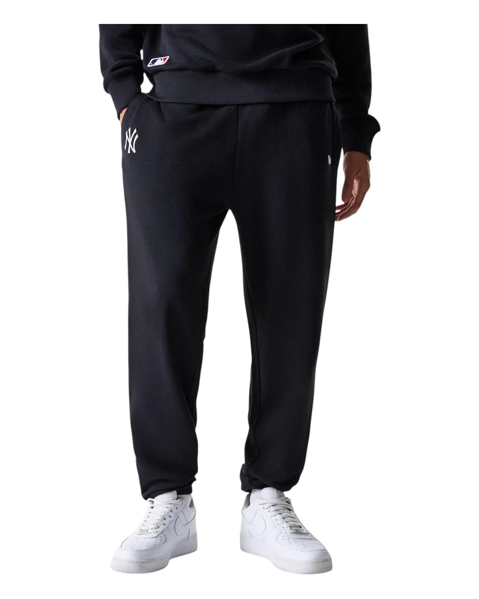 Pantalone Tuta MLB New York Yankees Essentials Nero 60675767 New Era