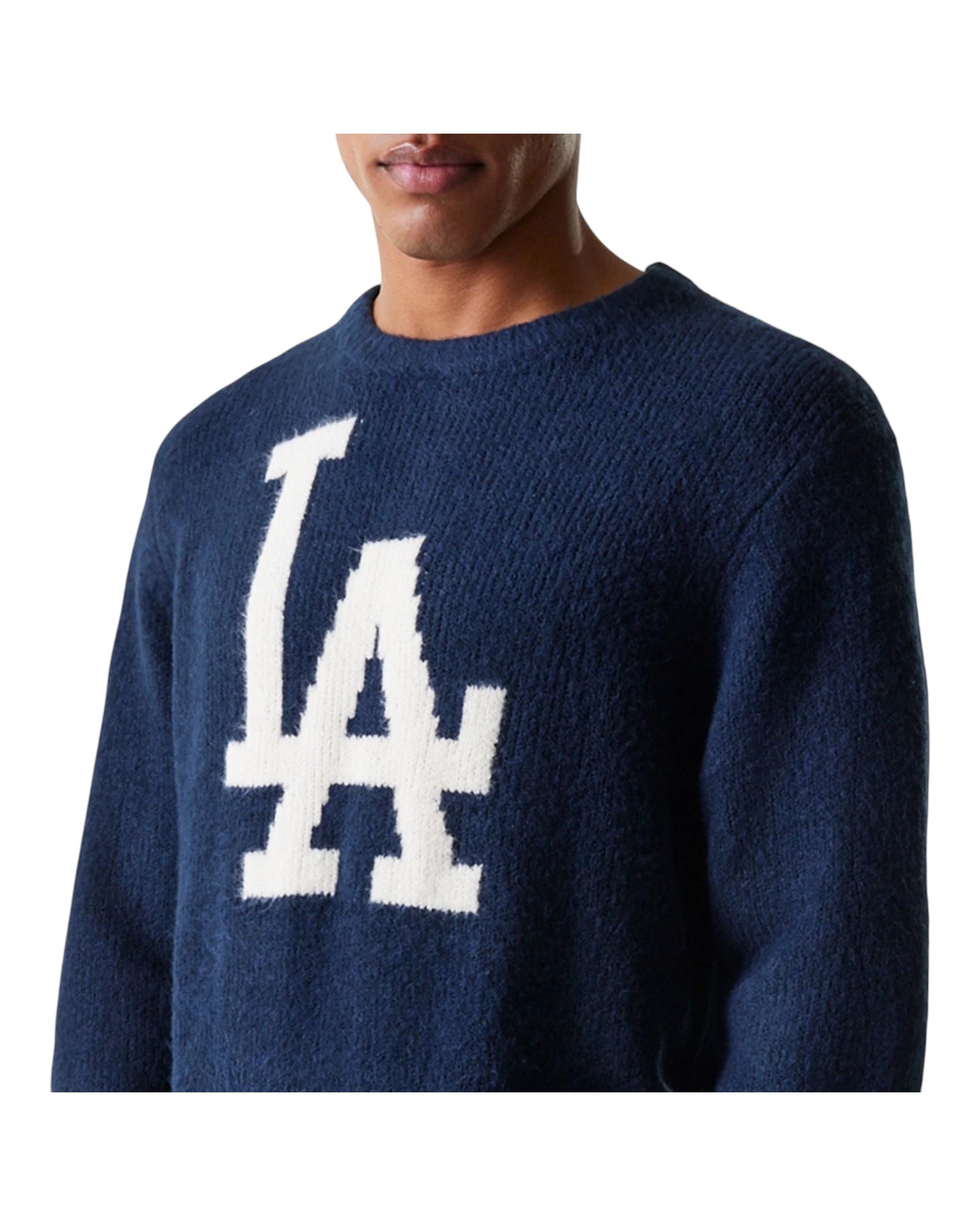 Maglione Oversize LA Dodgers MLB Knit Navy 60684329 New Era