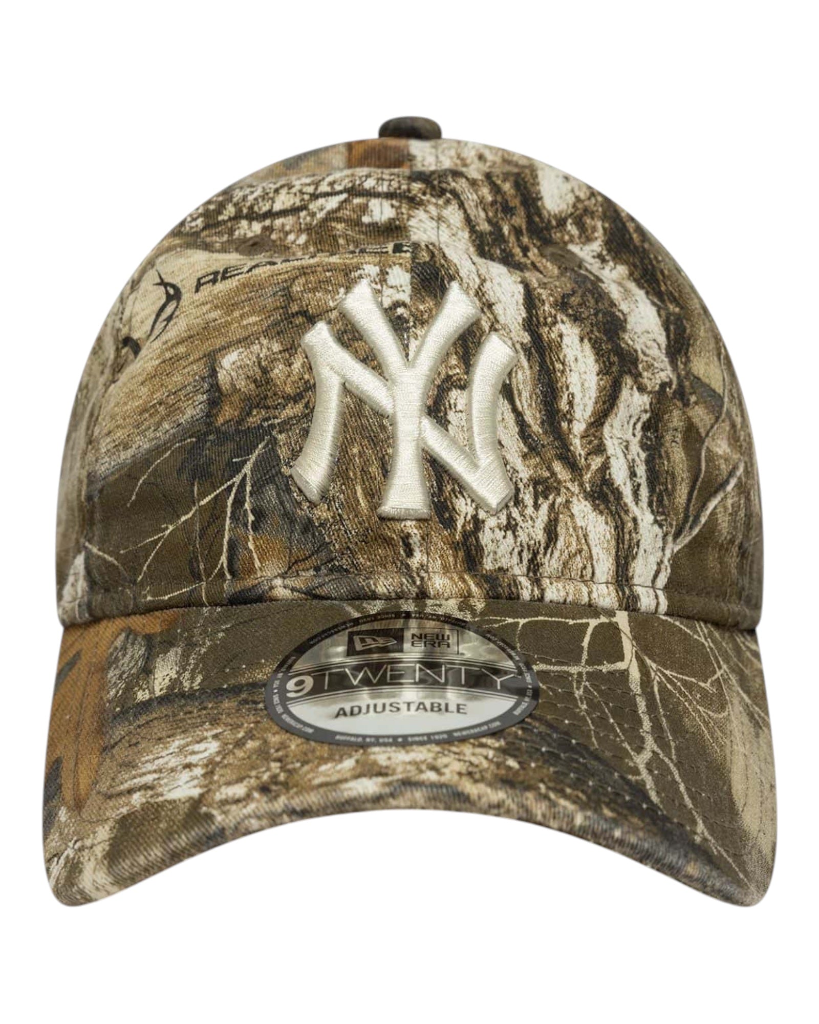 Cappello Con Visiera 9 Twenty MLB Washed Real Tree All Over Print Camo 60691175 New Era