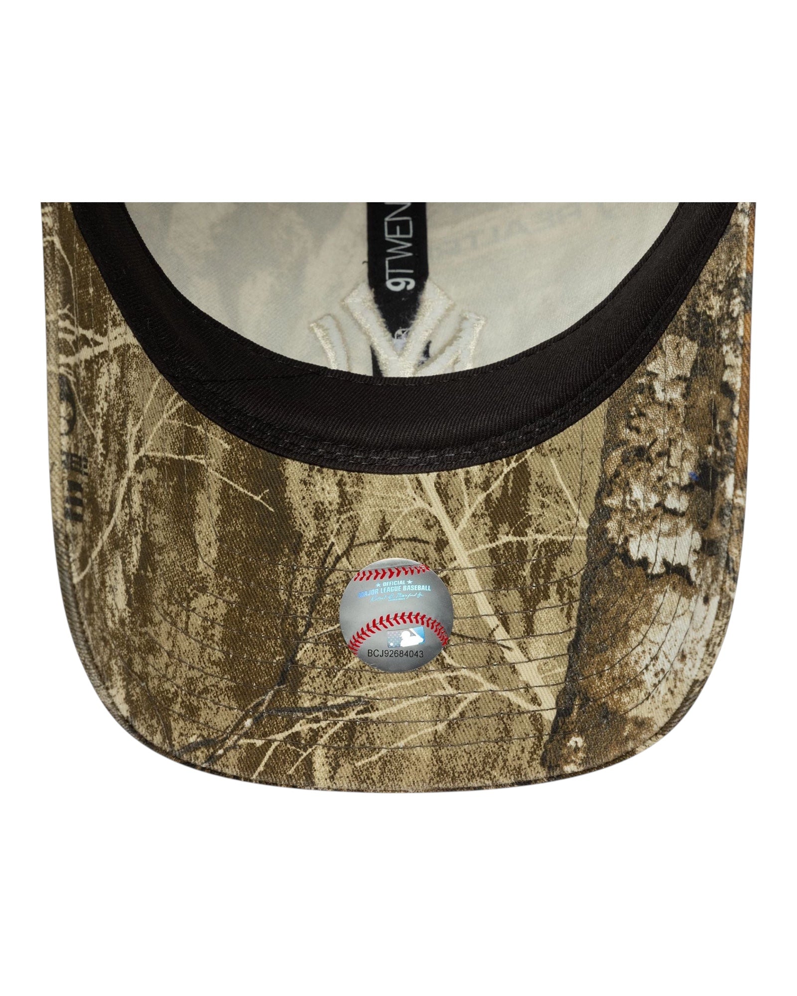 Cappello Con Visiera 9 Twenty MLB Washed Real Tree All Over Print Camo 60691175 New Era