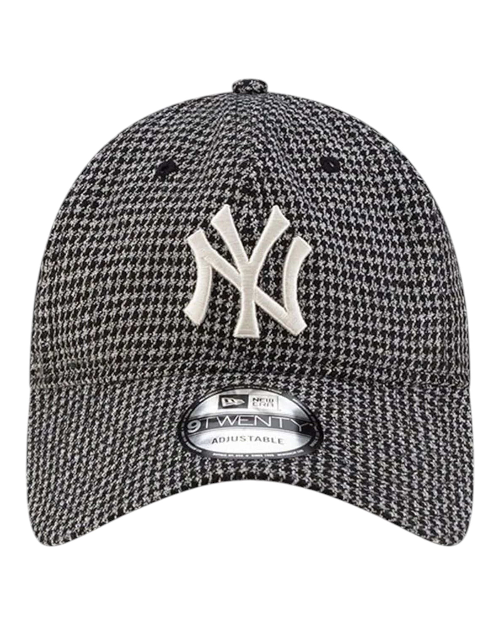 Cappello Con Visiera MLB Houndstooth Nero 9Forty 60691222 New Era