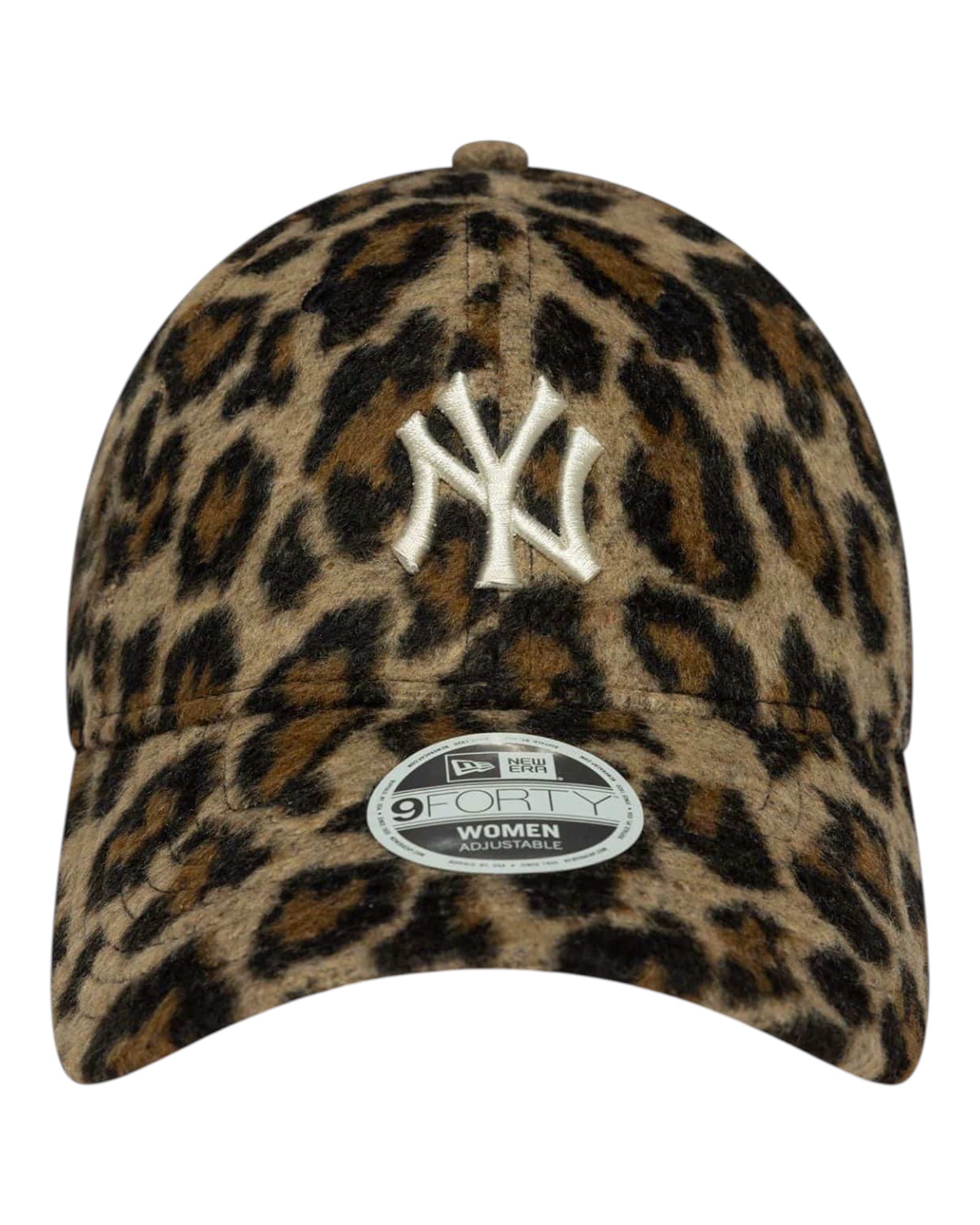 Cappello Con Visiera MLB Cosy Animal New York Yankees Leopard 9Forty 60691302 New Era