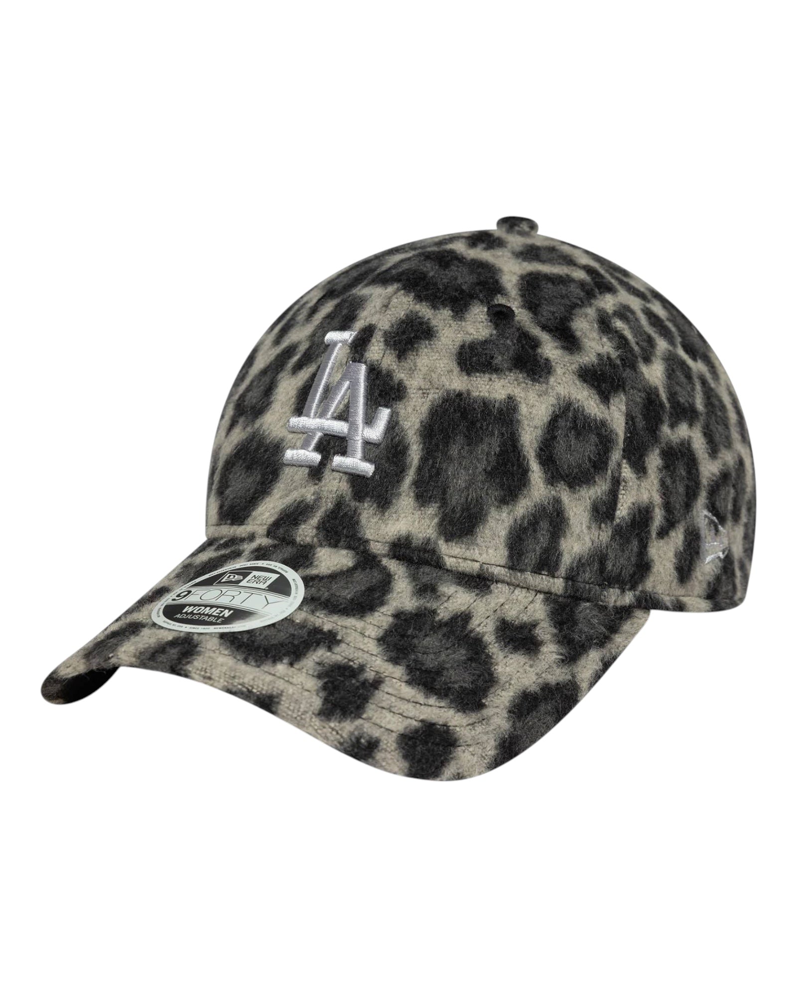 Cappello Con Visiera MLB Cosy Animal LA Dodgers Grey 9Forty 60691313 New Era