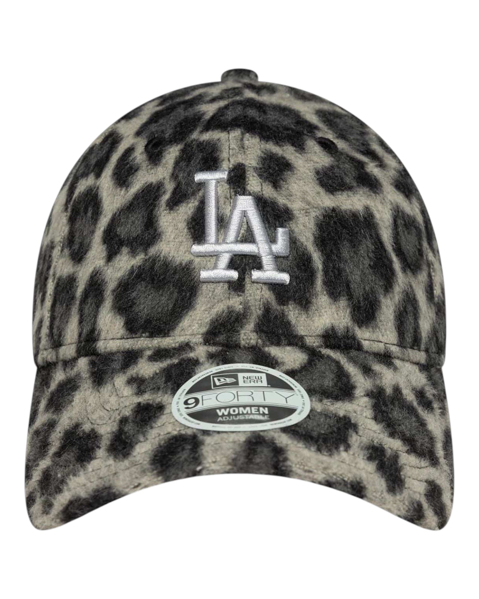 Cappello Con Visiera MLB Cosy Animal LA Dodgers Grey 9Forty 60691313 New Era