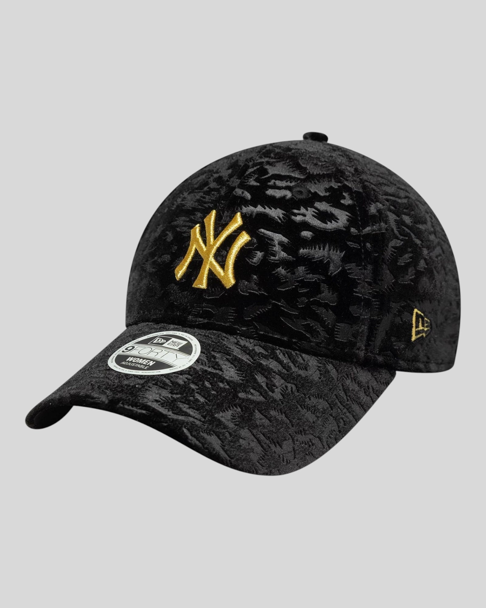 Cappello Con Visiera Leo Velluto New York Yankees 9Forty Nero 60758950 New Era