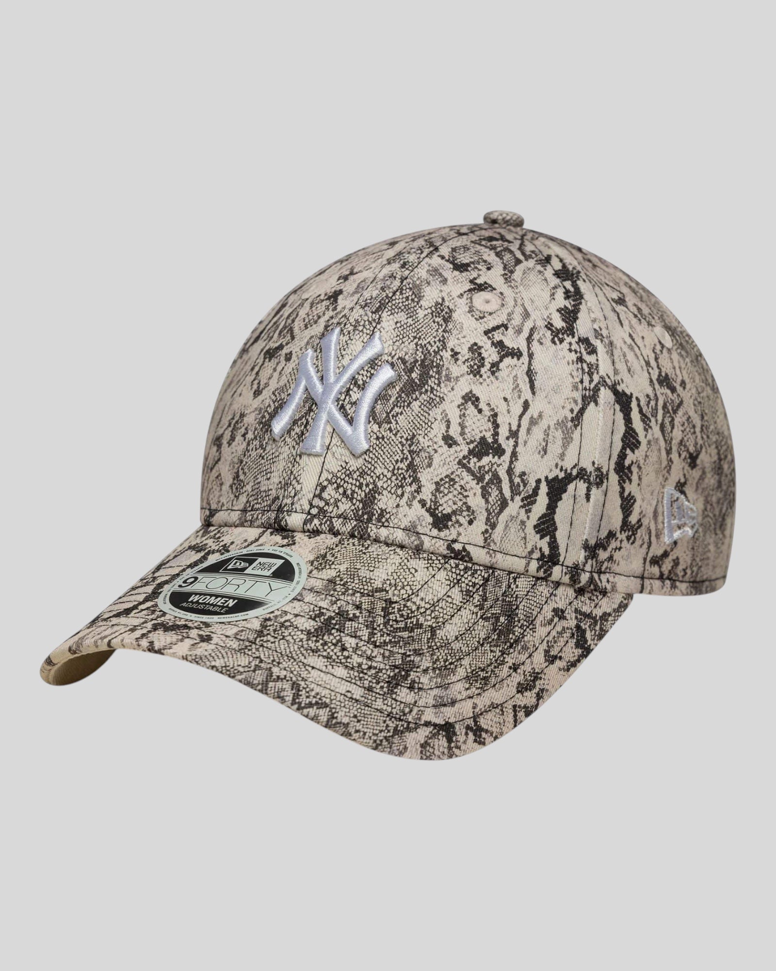 Cappello Con Visiera New York Yankees 9Forty Snake Grigio 60758966 New Era