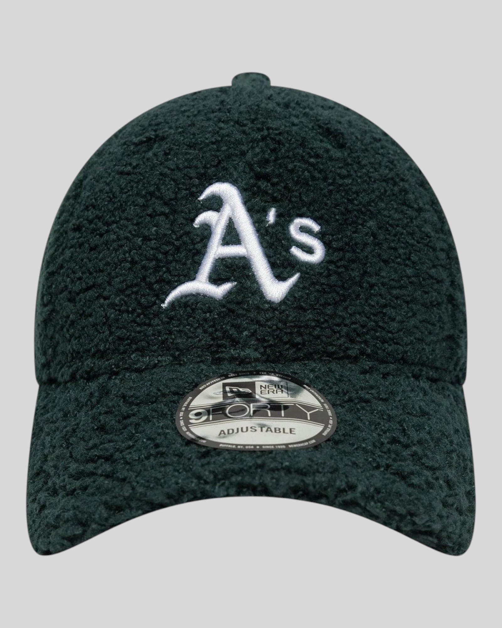 Cappello Con Visiera Oakland Athletics MLB Winter Borg Verde 60759018 New Era