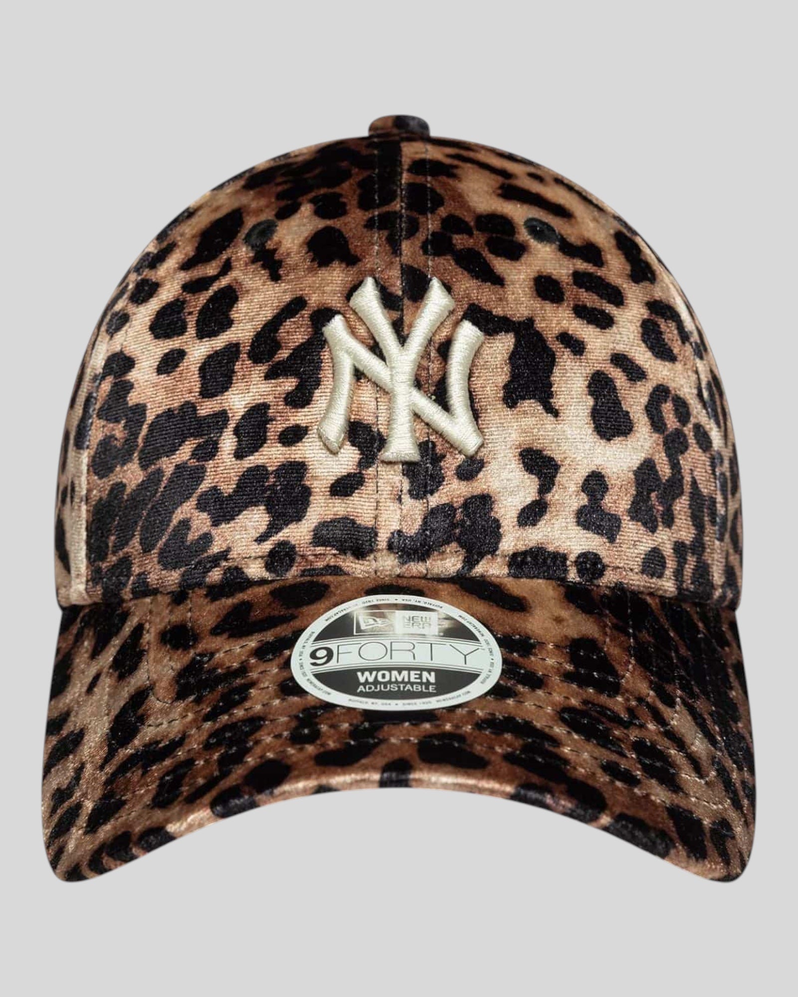 Cappello Con Visiera New York Yankees 9Forty Leopard Marrone 60759057 New Era