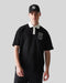 Polo MLB New York Yankees Oversized Nera e Bianca 60771566 New Era