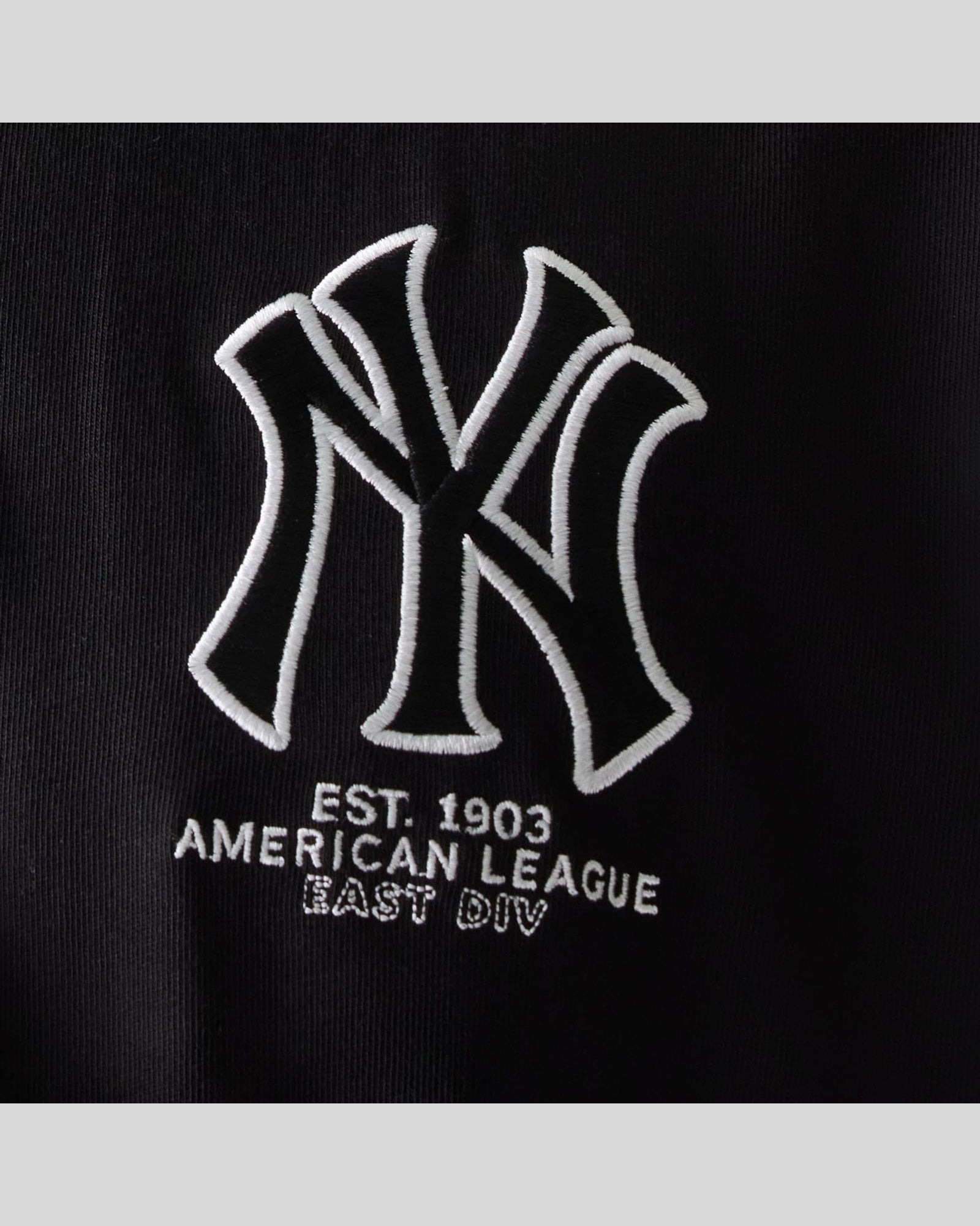 Polo MLB New York Yankees Oversized Nera e Bianca 60771566 New Era