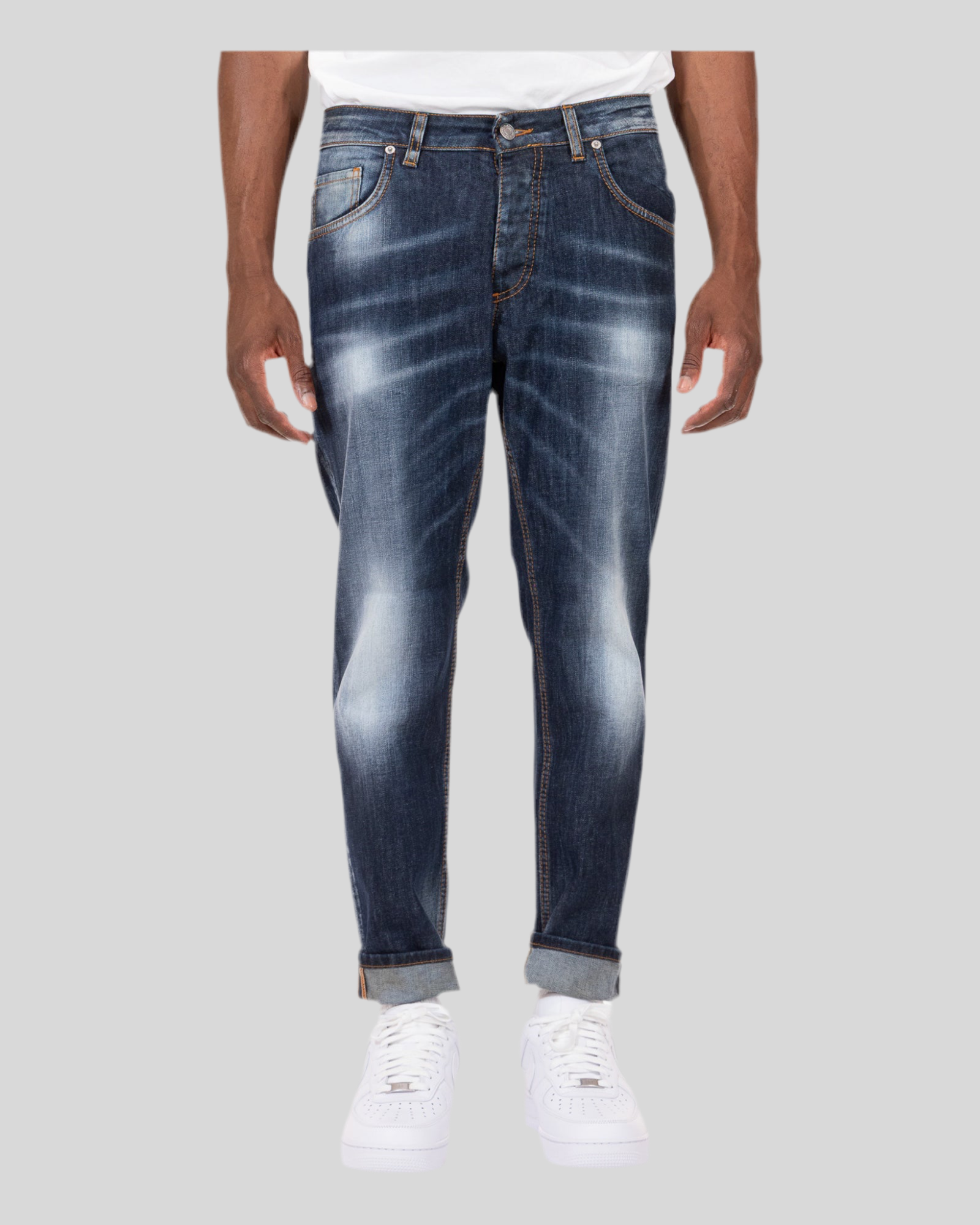 Jeans 5 Tasche New Woll 743B Soldier