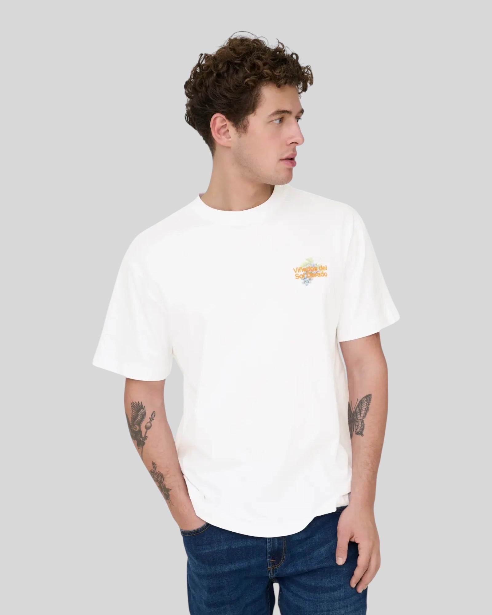 T-Shirt Onsfred Life Relaxed Tee Bianca 22038836 Only & Sons