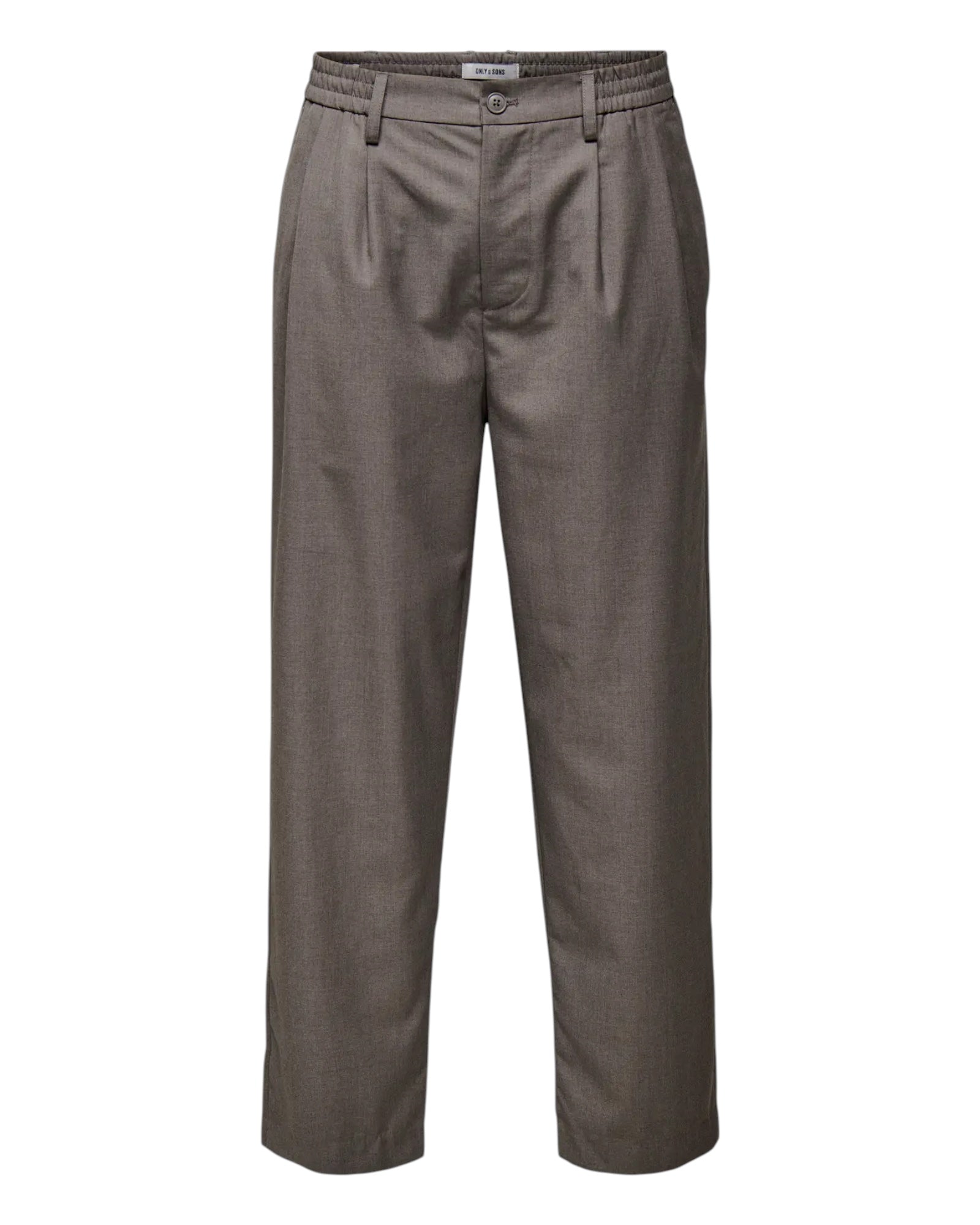 Pantalone Con Elastico Genova Tilored 0380 Light Grey 22035027 Only & Sons