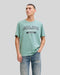 T-Shirt Jjelogo Tee ss 2 Cool Mineral Blue 12288016 Jack & Jones