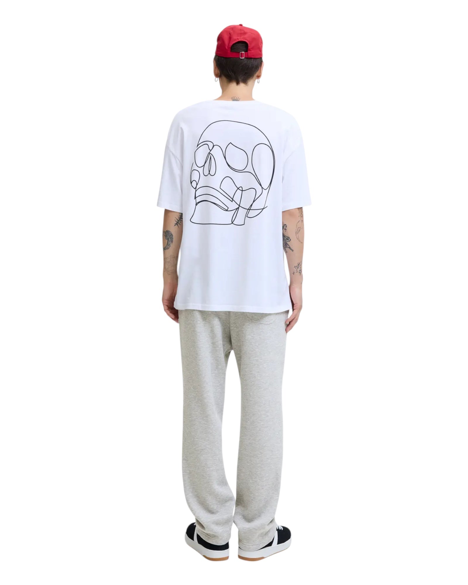 Pantalone Tuta Bradley Uncuffed Sweat Pant Light Grey 12279134 Jack & Jones